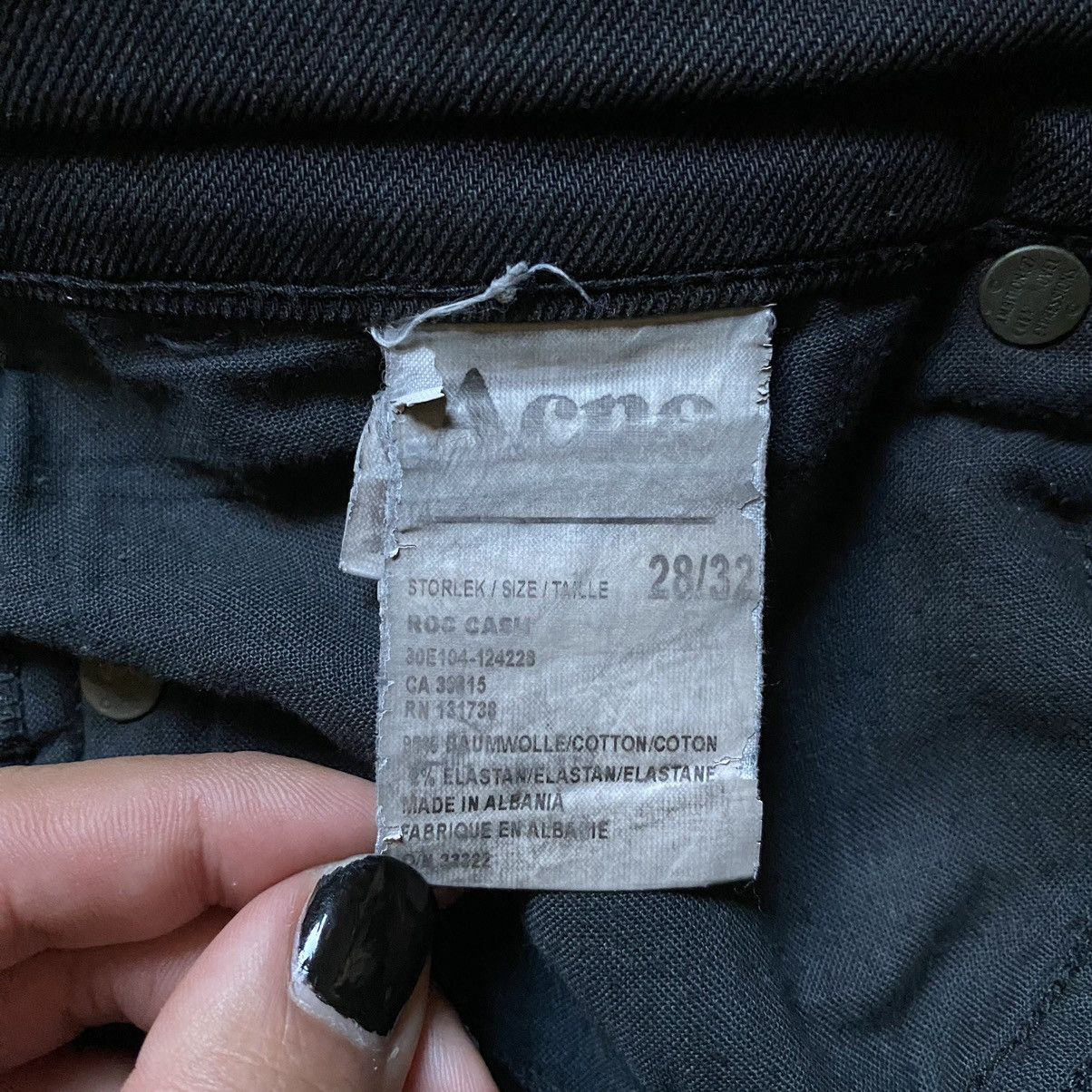 Acne Studios ACNE mainline ‘ROC CASH’ black denim Size US 28 / EU 44 - 6 Thumbnail