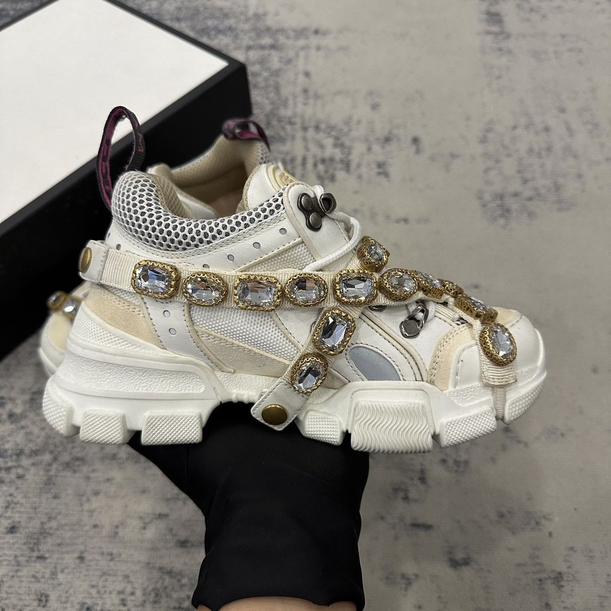 Gucci Gucci Flashtrek Size US 4 / IT 34 - 3 Thumbnail