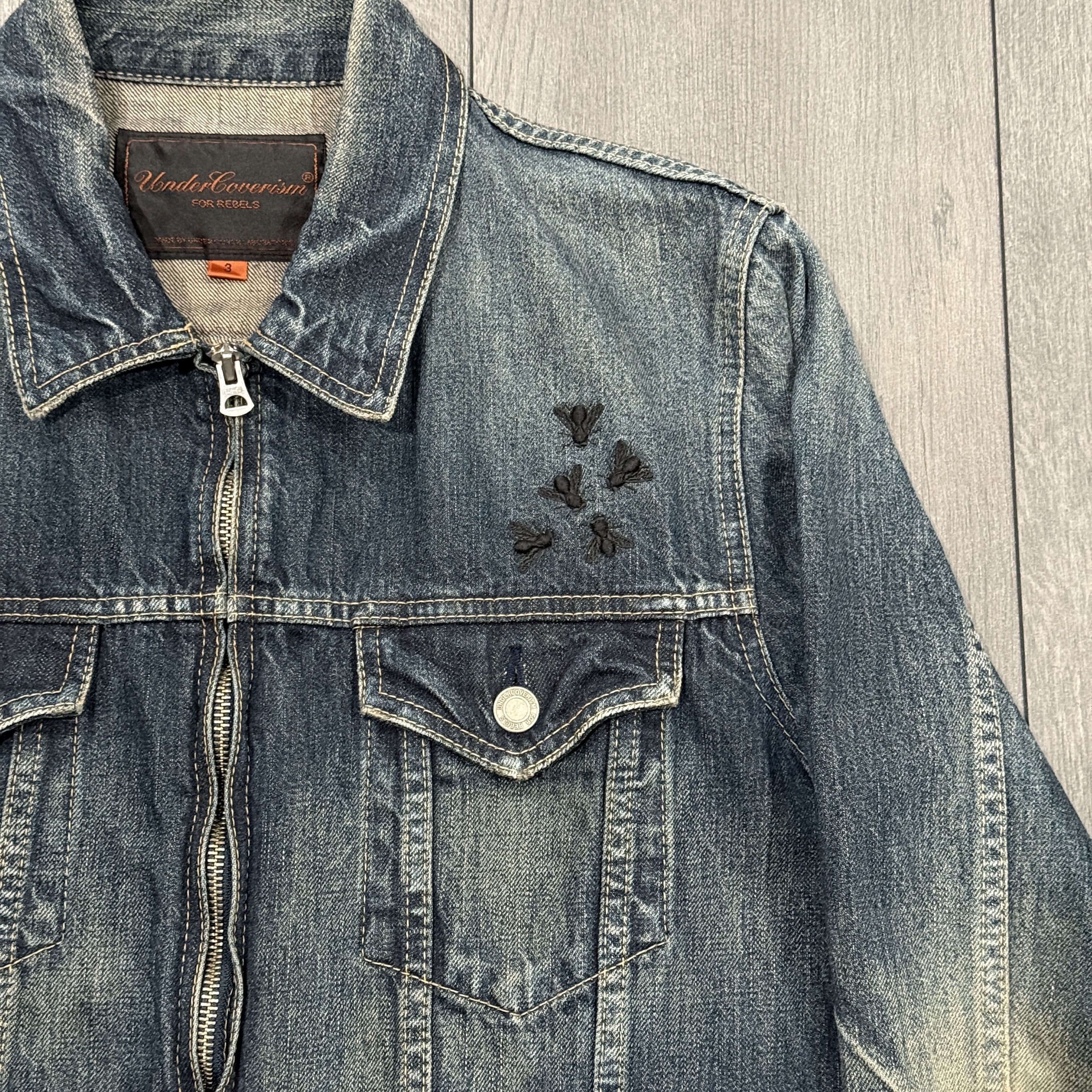Jun Takahashi × Undercover Undercover AW06 Bug denim Jacket