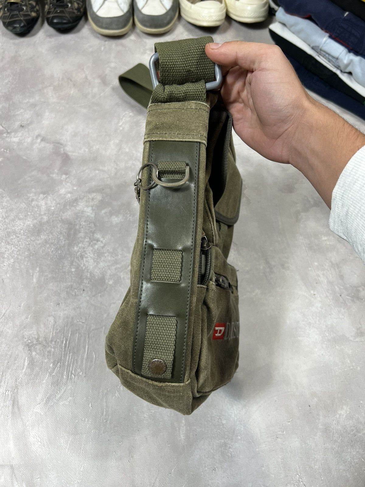Japanese Brand × Vintage Vintage Diesel Y2k Crossbody Bag Size ONE SIZE - 6 Thumbnail