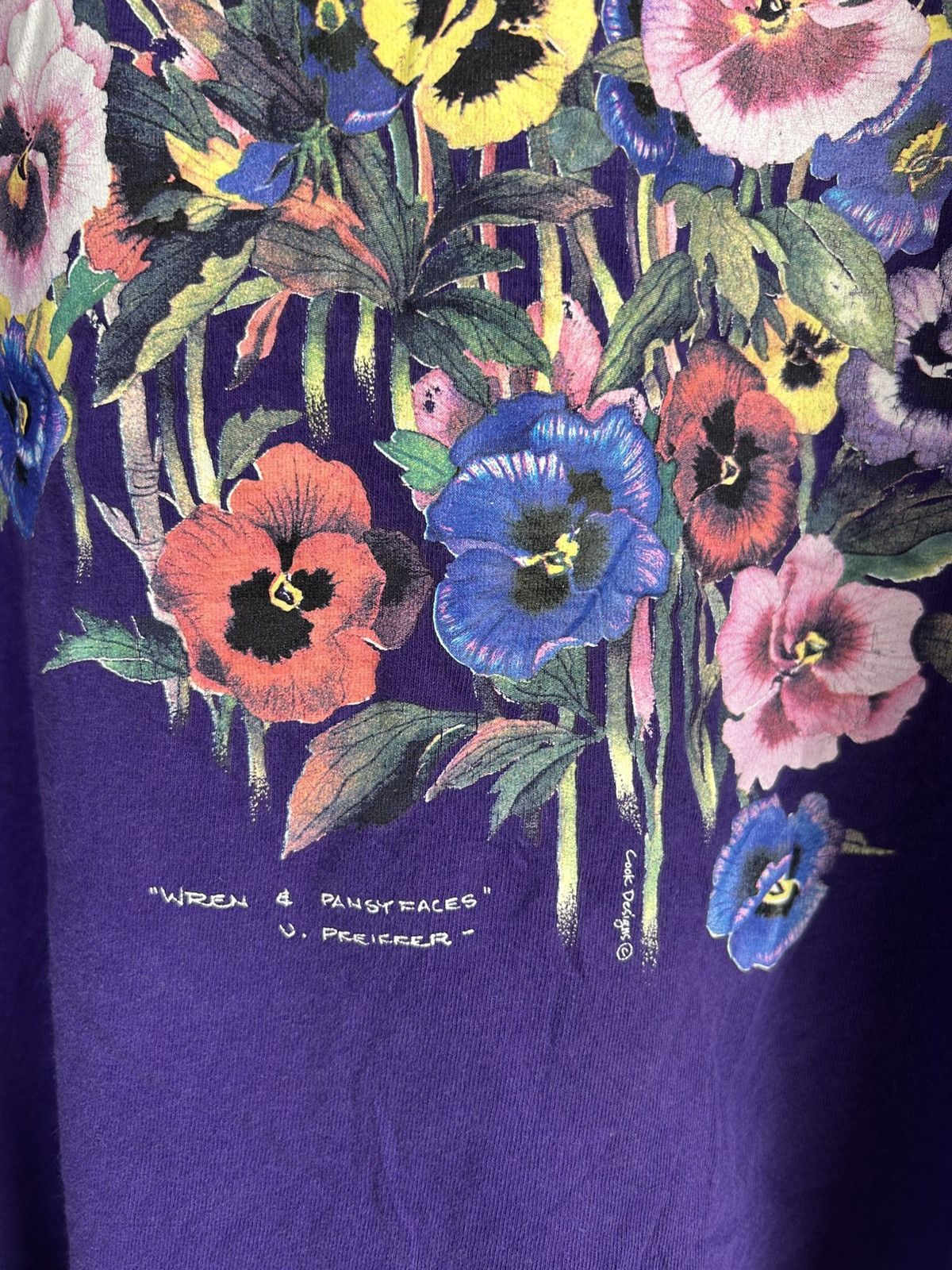 Flower Mountain × Vintage VINTAGE FLOWER ROYAL PURPLE OF CANADA TEES Size US L / EU 52-54 / 3 - 4 Thumbnail