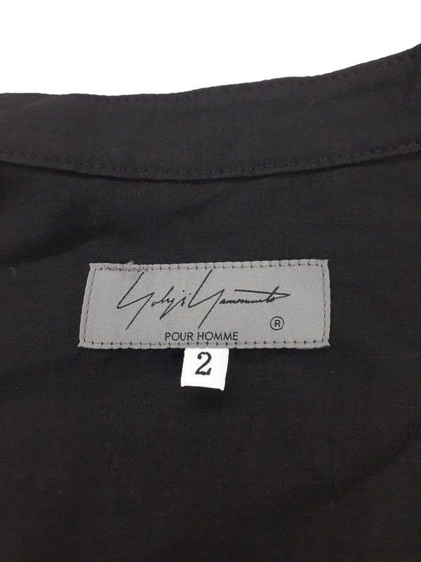 Yohji Yamamoto POUR HOMME patch long sleeve shirts HG-B22-203 Size US M / EU 48-50 / 2 - 3 Thumbnail