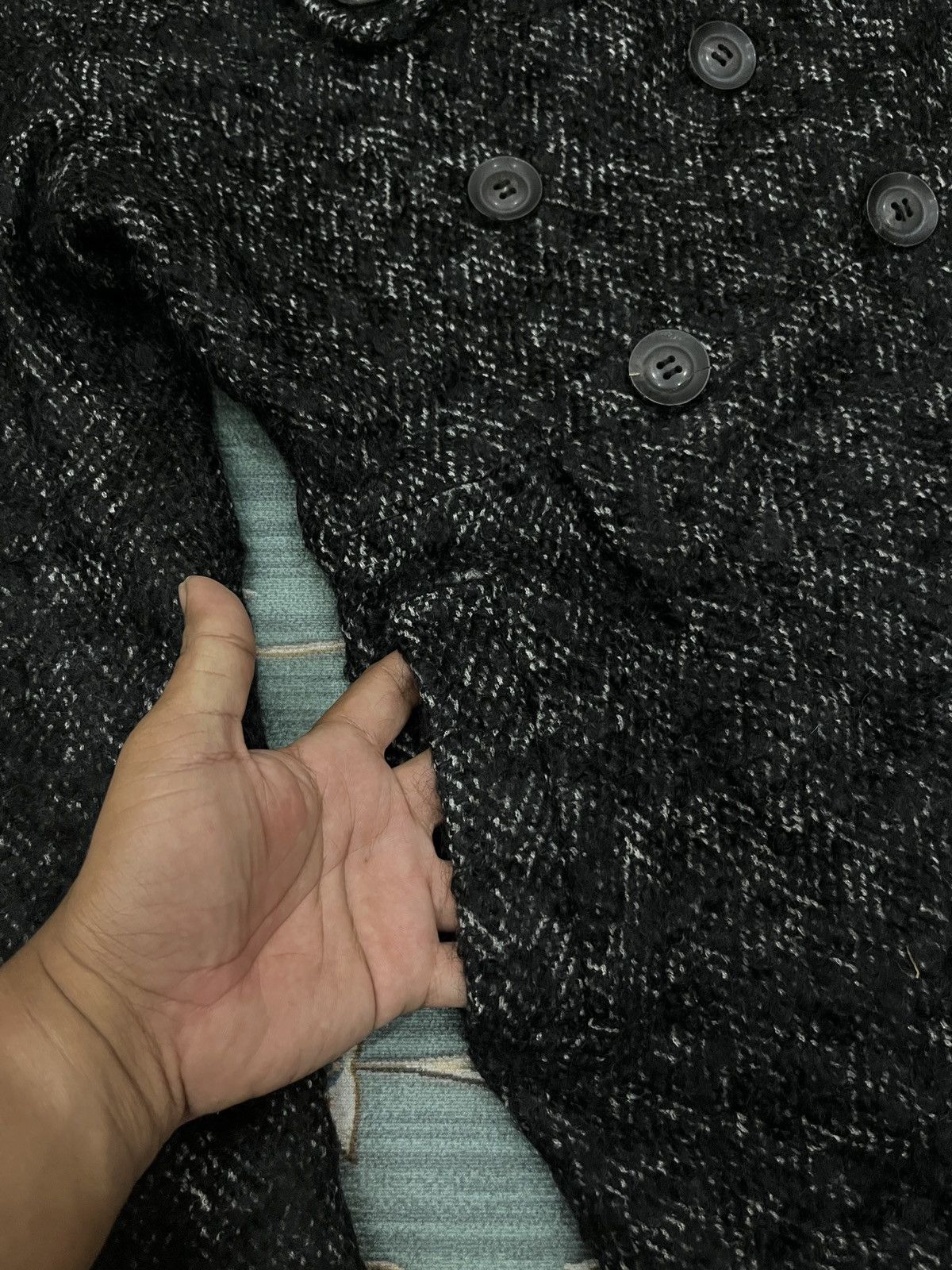 Studio D'Artisan 🔥🔥🔥ARCHIVE ARTISAN MOHAIR WOOL HBT JACKET Size S / US 4 / IT 40 - 11 Thumbnail