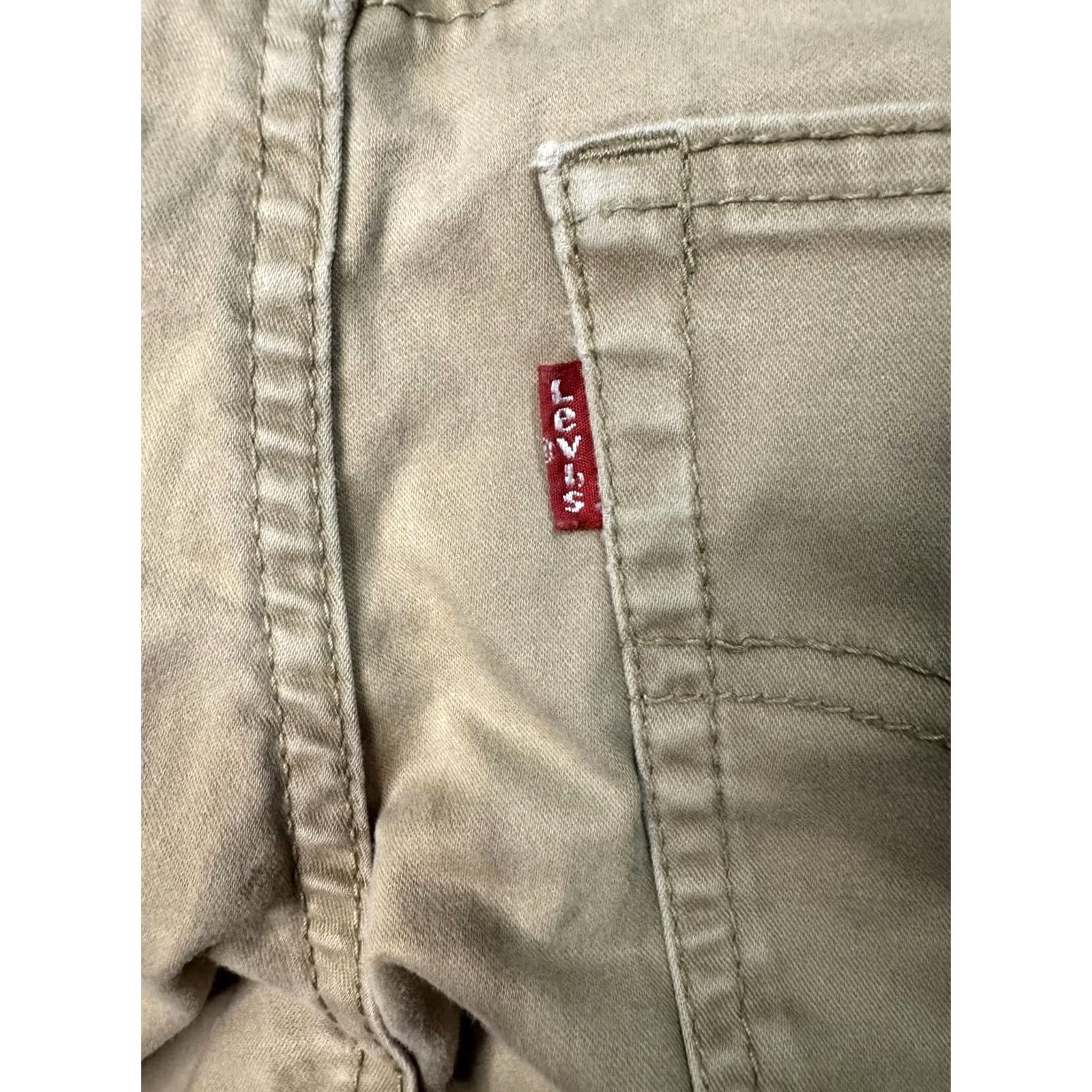 Levi's Levi's 511 Men’s Khaki Chino Pants Casual Straight Leg Size 25 Regular Beige Size US 26 / EU 42 - 3 Thumbnail