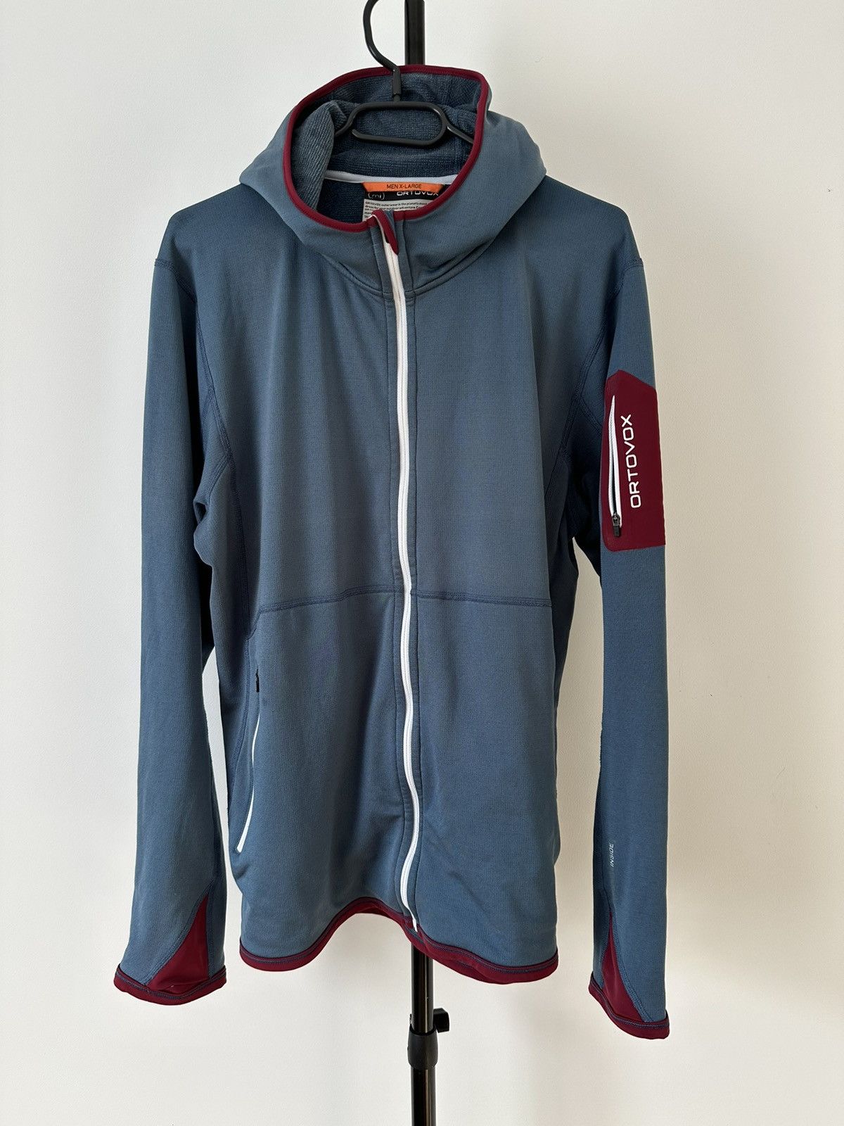 ORTOVOX Ortovox merino inside zip hoodie blue Size US XL / EU 56 / 4 - 1 Thumbnail
