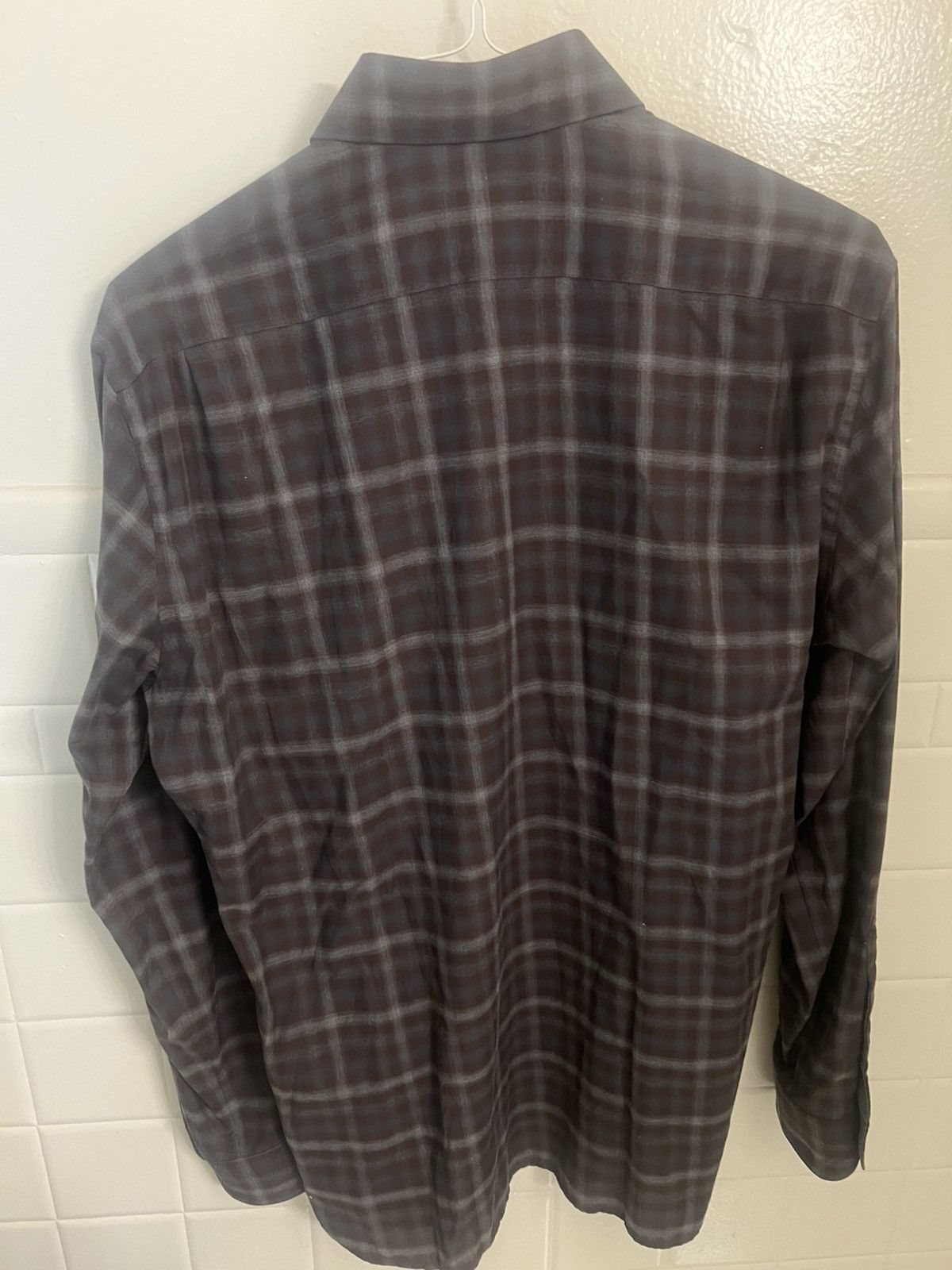 Ermenegildo Zegna Ermenegildo Zegna Check Button Up Shirt M Size US M / EU 48-50 / 2 - 6 Thumbnail