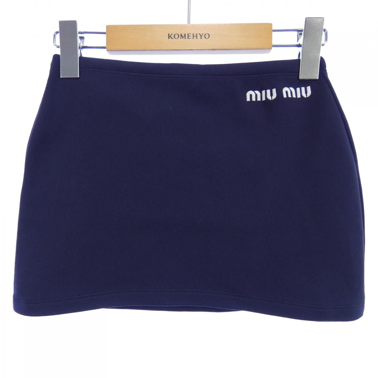 Miu Miu Miu Miu Miu Miu Nylon Mini Skirt Others Skirts MMG505 S000 14SJ DUTY FREE for USA Size ONE SIZE - 1 Thumbnail