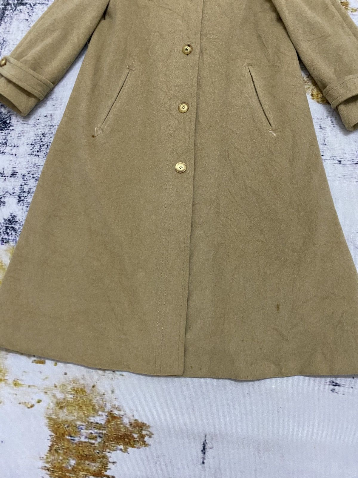 Celine Celine Wool Trench Coat Jacket Size S / US 4 / IT 40 - 9 Thumbnail