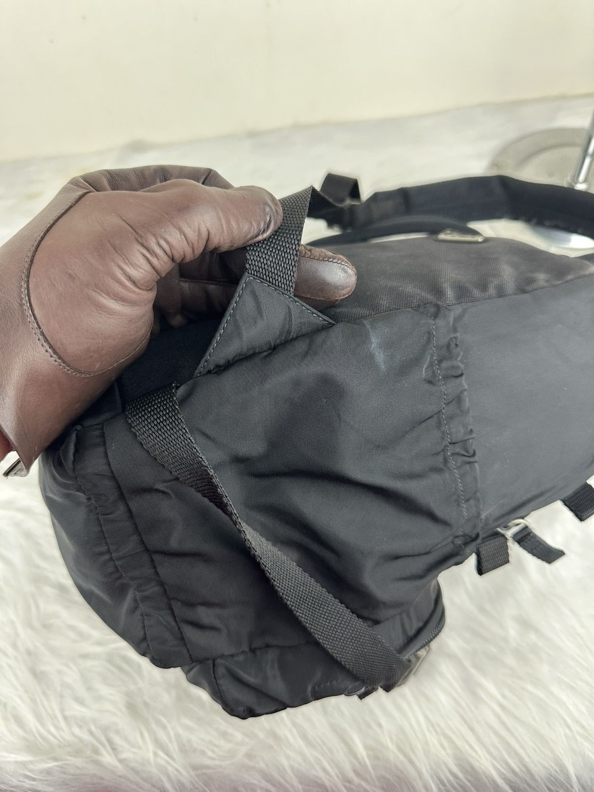 Prada Prada Nylon Vintage Backpack Size ONE SIZE - 19 Thumbnail