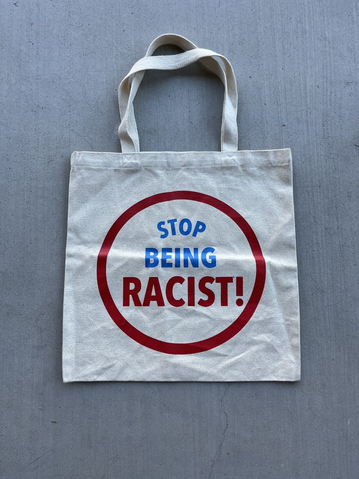 Gallery Dept. Gallery dept. stop being racist tote Size ONE SIZE - 3 Thumbnail
