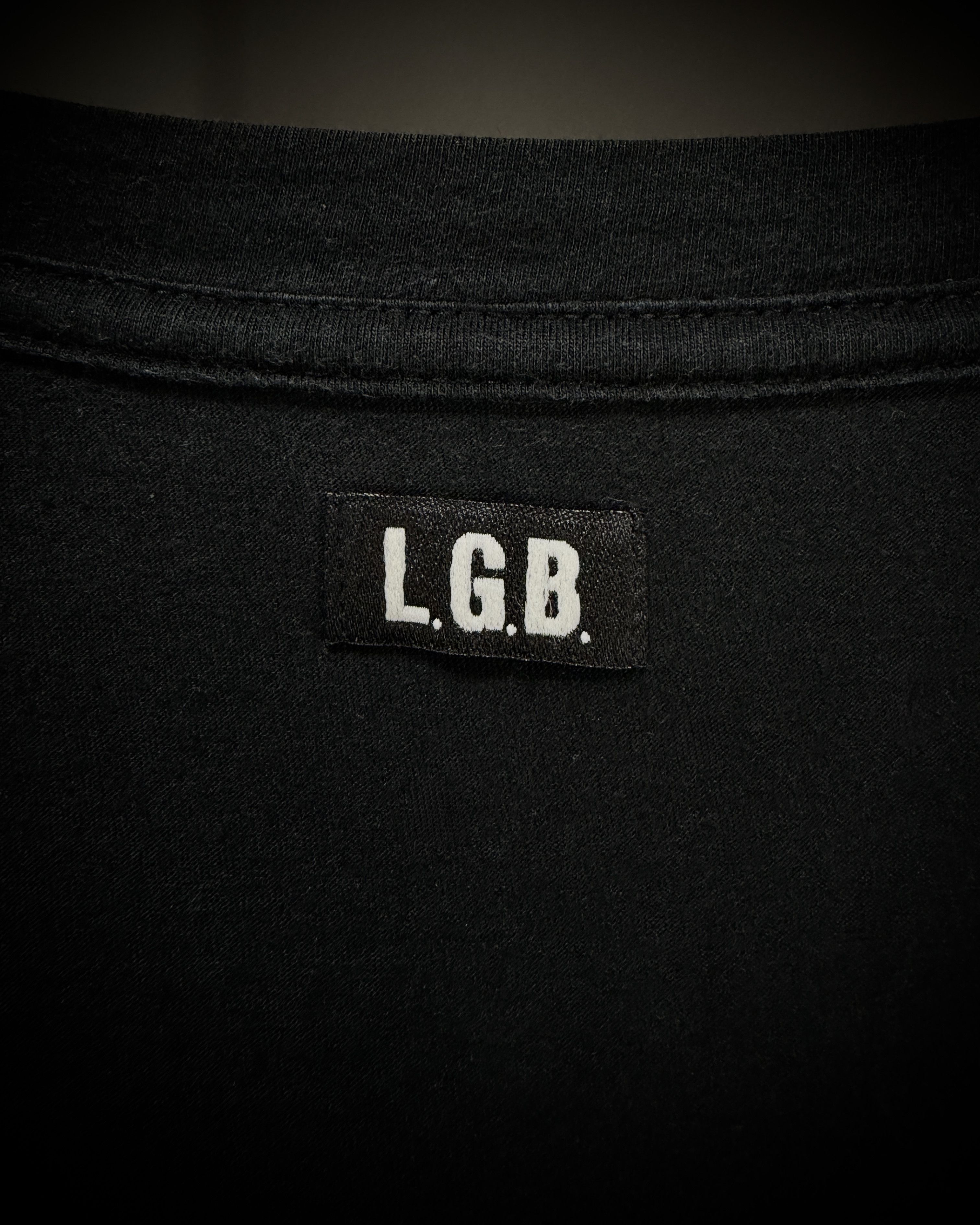 Le Grande Bleu (L.G.B.) L.G.B. Message-4 Vibration V-Neck Long Sleeve Tees Size US M / EU 48-50 / 2 - 10 Thumbnail