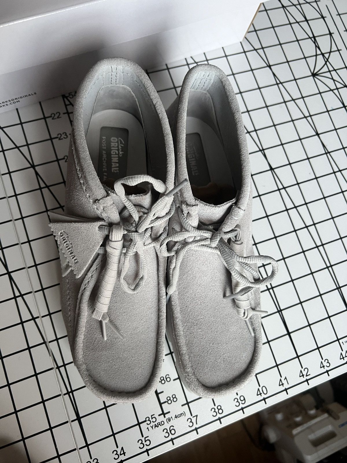 Clarks Clarks x Post Archive Faction PAF Wallabee grey blue sz 9 Size US 9 / EU 42 - 3 Thumbnail