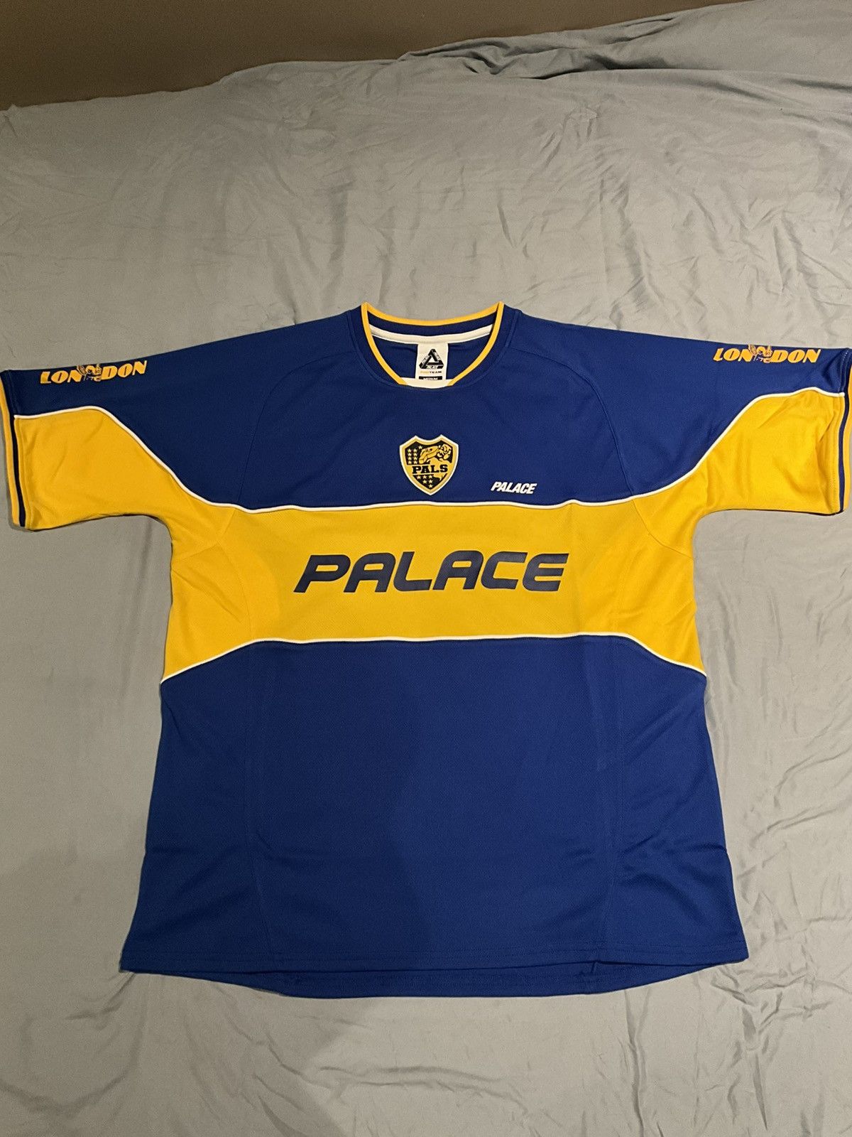 Lサイズ　PALACE Palamat Jersey Blue / Yellow Palace Palamat Jersey Blue Yellow | Senikersku