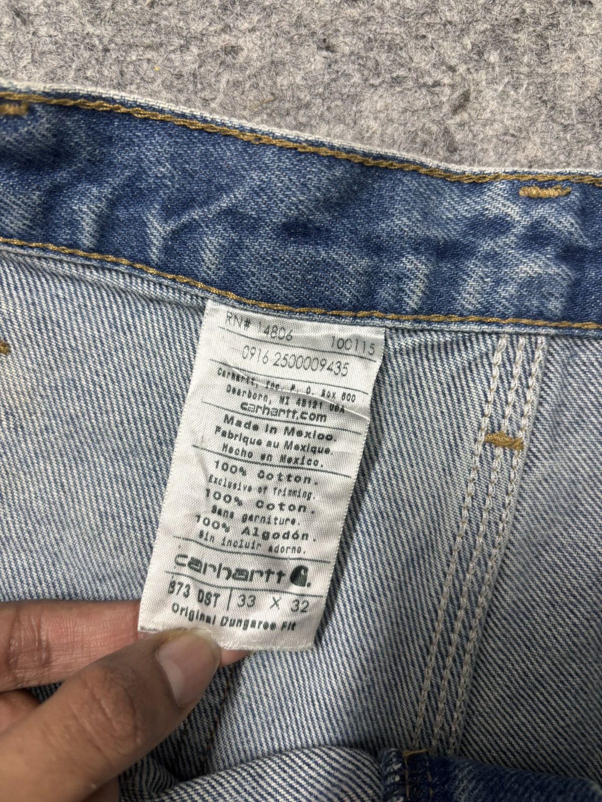 Carhartt 1 of 1 Double knee rework shorts Size US 32 / EU 48 - 4 Thumbnail