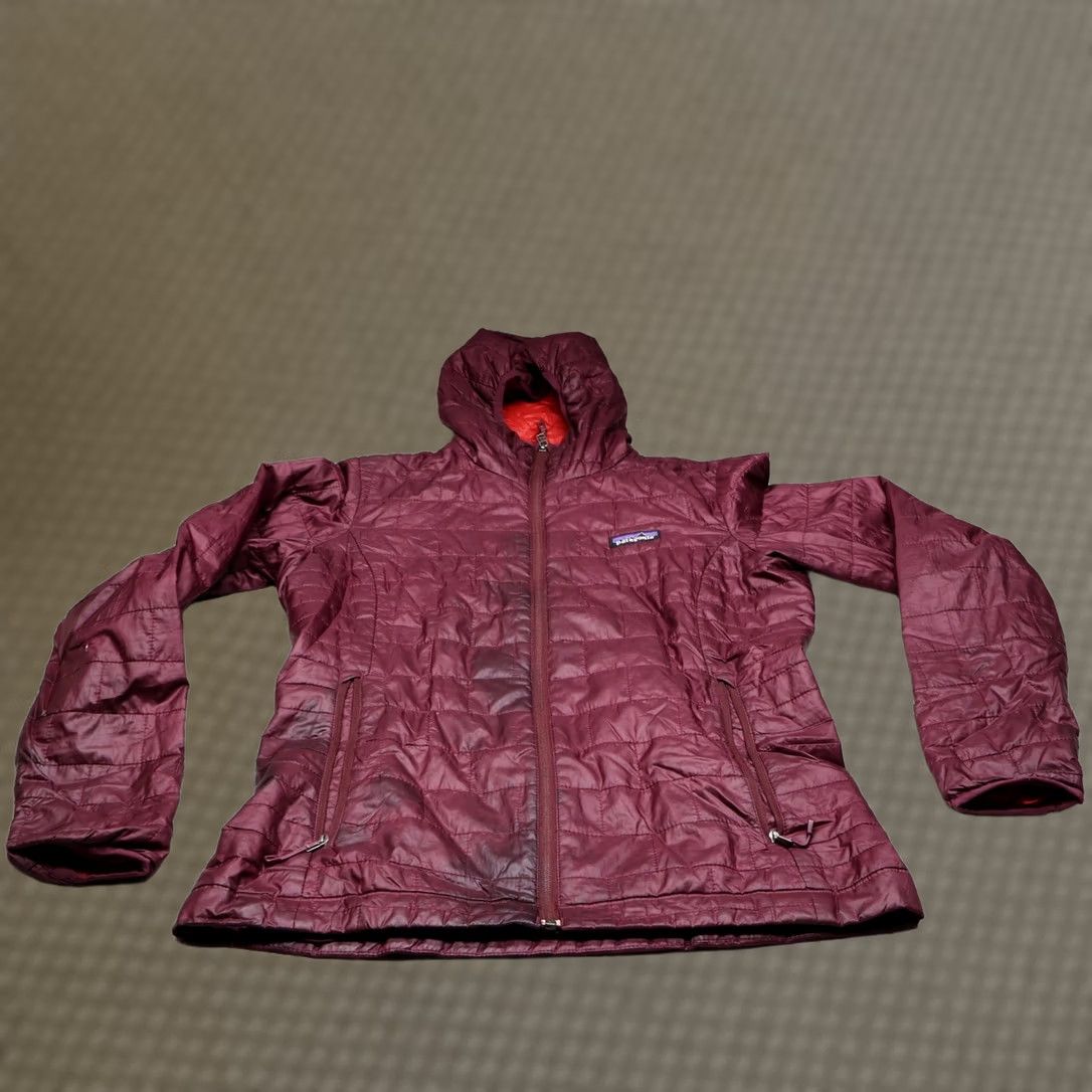 Patagonia Patagonia Jacket Womens Medium Red Nano Puff Insulated Light Pack Puffer Size M / US 6-8 / IT 42-44 - 1 Thumbnail