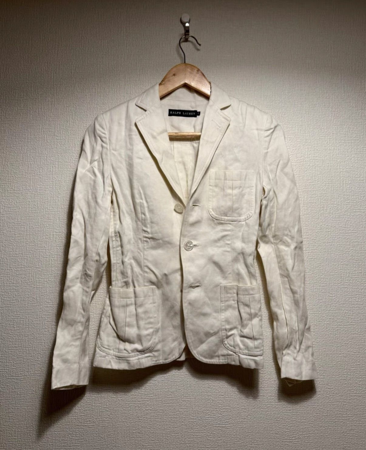 Ralph Lauren Ralph Lauren Linen Blazer K24 Size S / US 4 / IT 40 - 1 Thumbnail