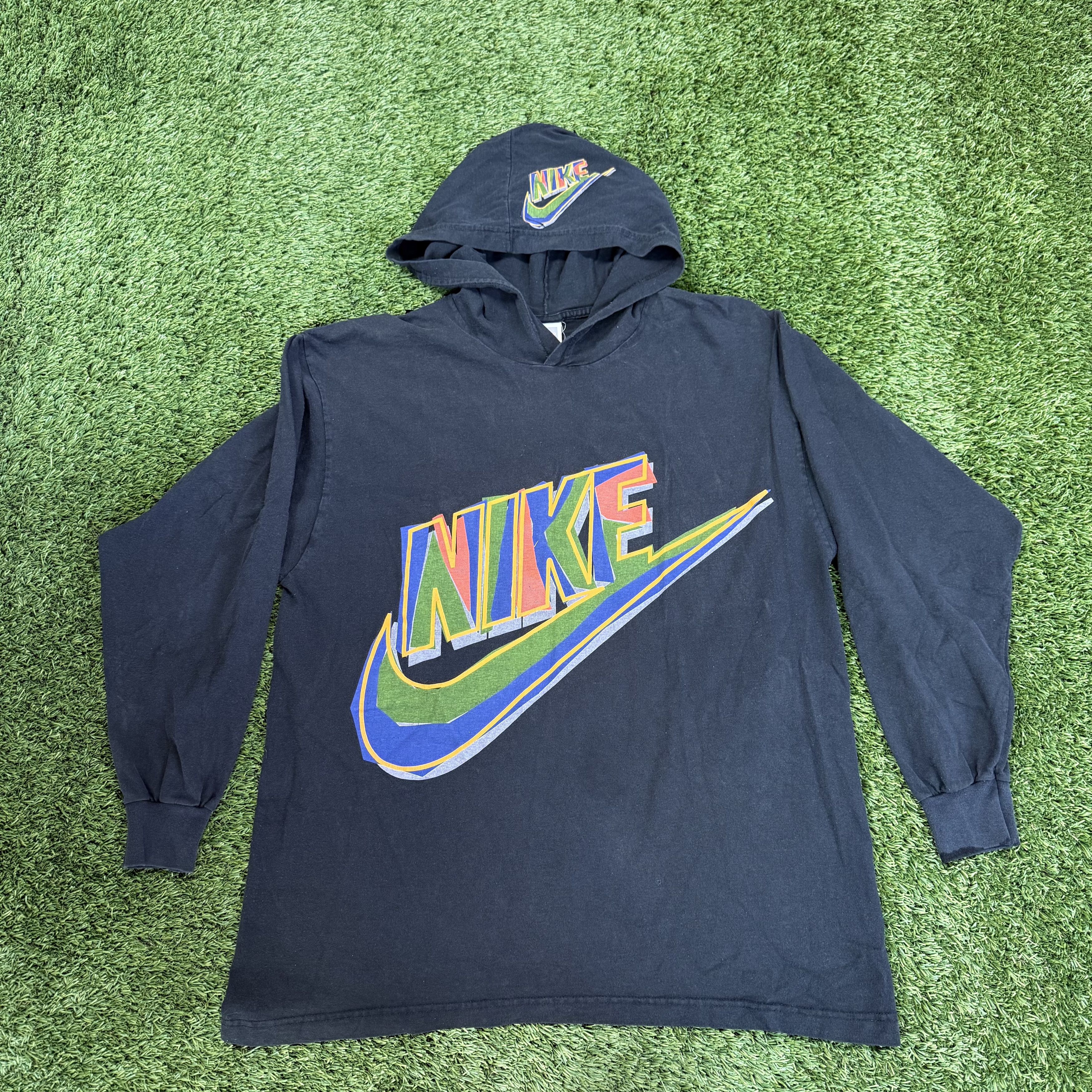 Nike Nike Vintage "Just Do It" Graphic Sweatshirt Pullover 90's Size US L / EU 52-54 / 3 - 1 Thumbnail