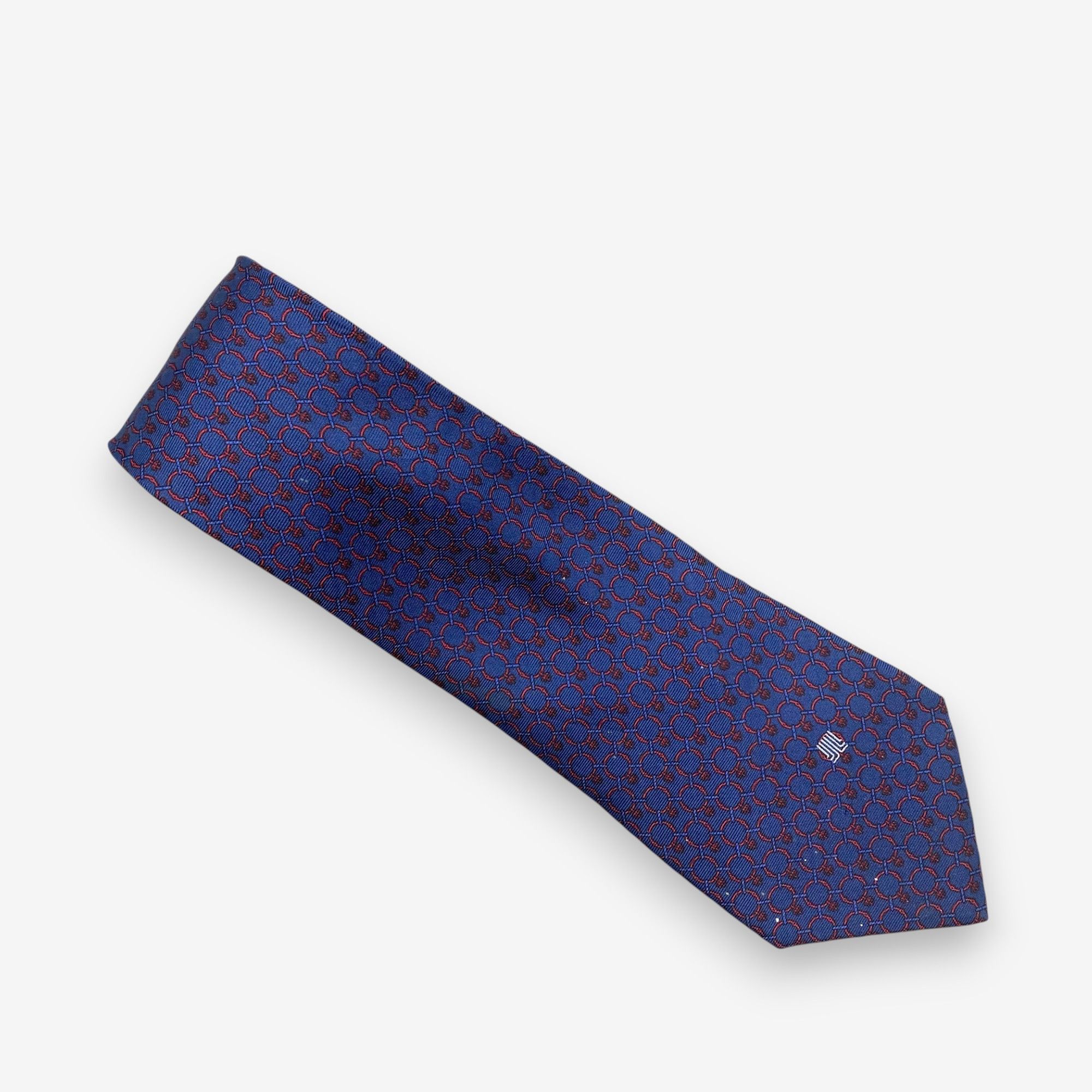 Lanvin Vintage Lanvin SILK Necktie Cravate Pure Silk Neck Tie Size ONE SIZE - 2 Thumbnail