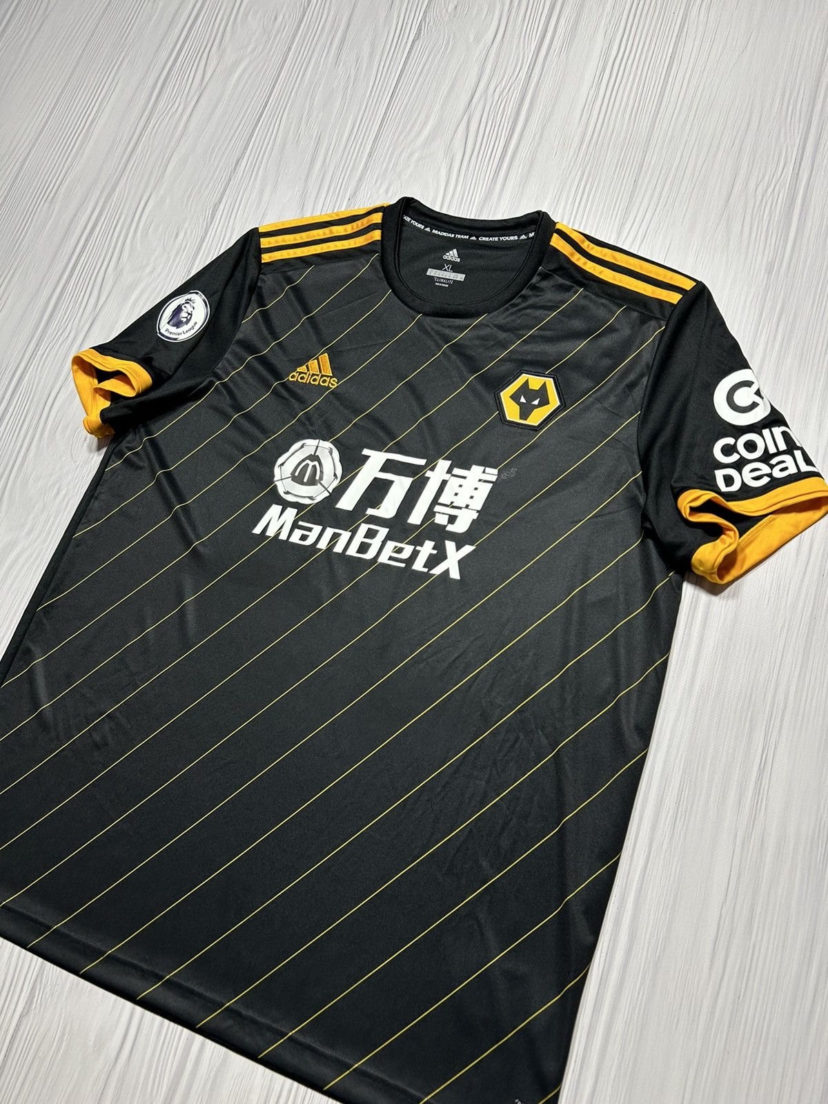 Adidas Wolverhampton 2019/20 Adidas Soccer Jersey Size XL Size US XL / EU 56 / 4 - 2 Thumbnail
