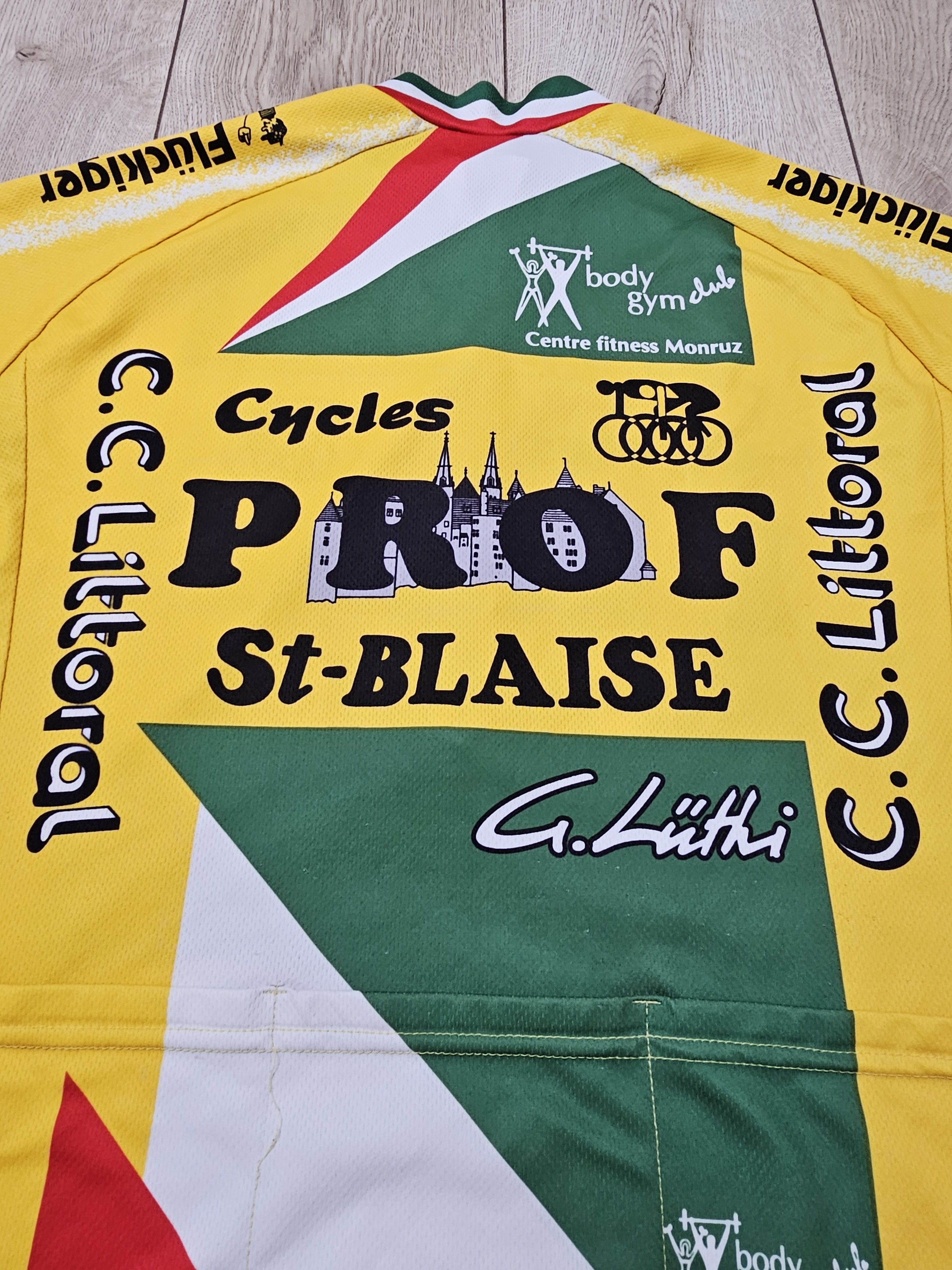All Sport × Vintage NALINI CYCLINC JERSEY SWITZERLAND VELO TEAM PROF SHIRT Size US M / EU 48-50 / 2 - 5 Thumbnail