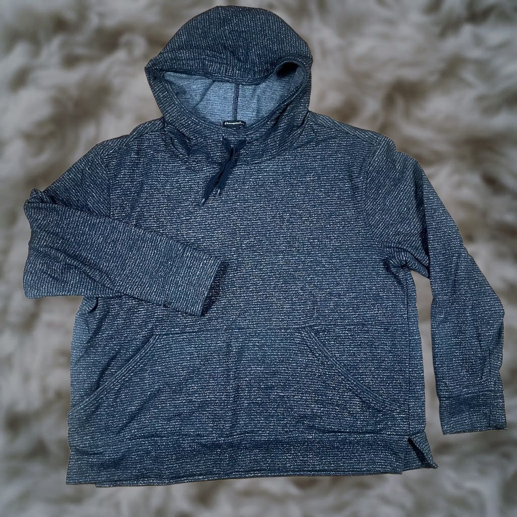 Champion Champion Hoodie Mens XXL Gray Long Sleeve Pullover Sweatshirt Size US XXL / EU 58 / 5 - 1 Thumbnail