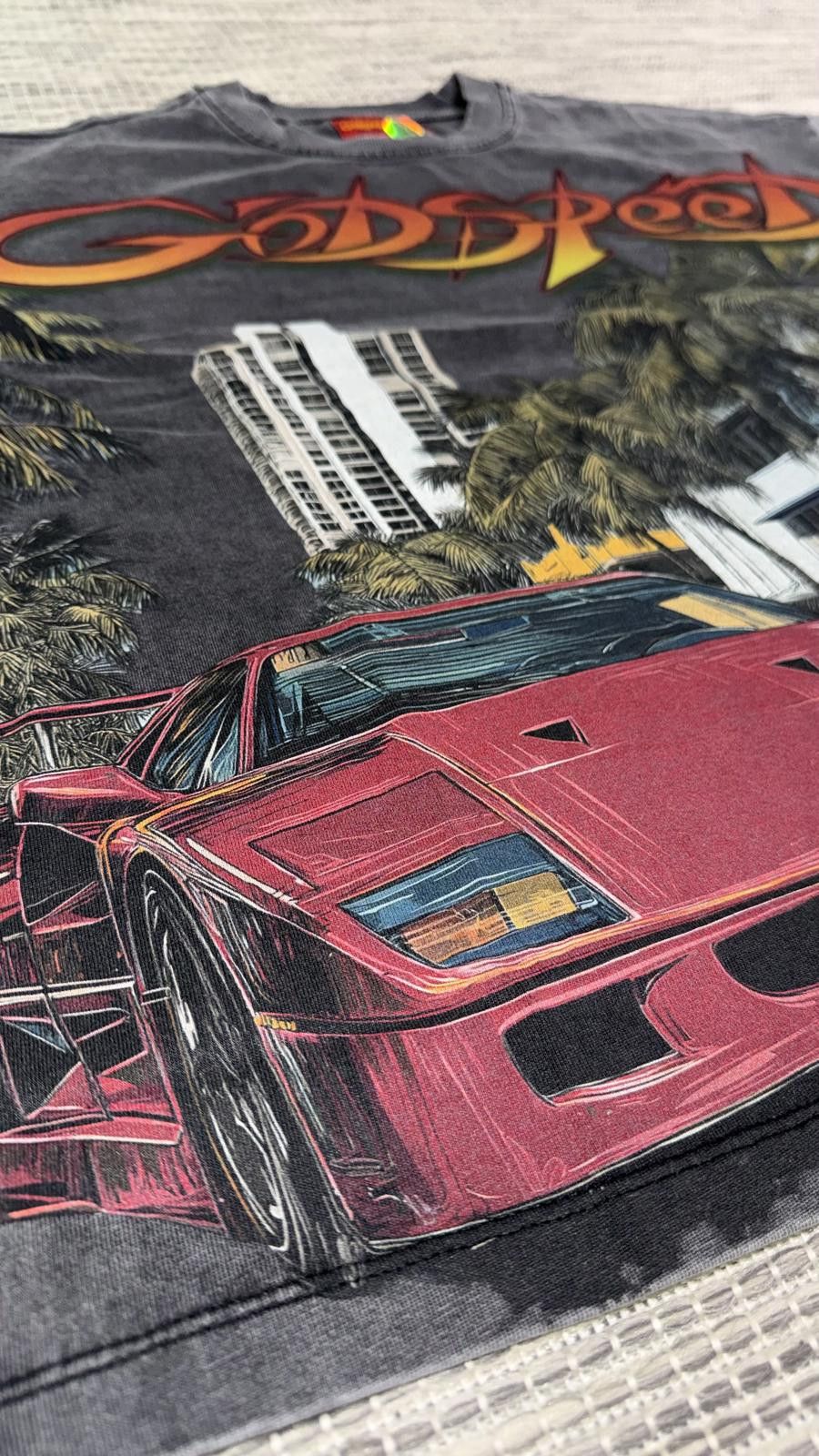 Other Godspeed Grey Wash South Beach Drive Tee Size US M / EU 48-50 / 2 - 2 Thumbnail