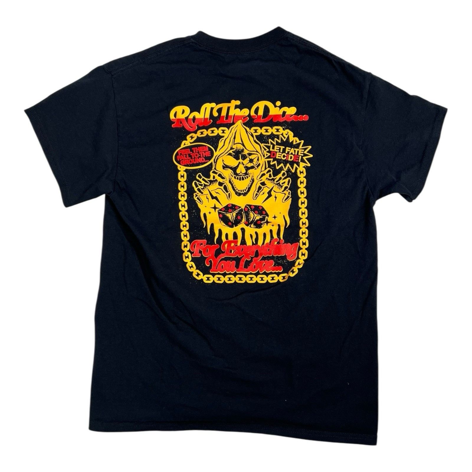 Empyre “Roll The Dice” Black Cotton T-Shirt Men’s Size Mediu