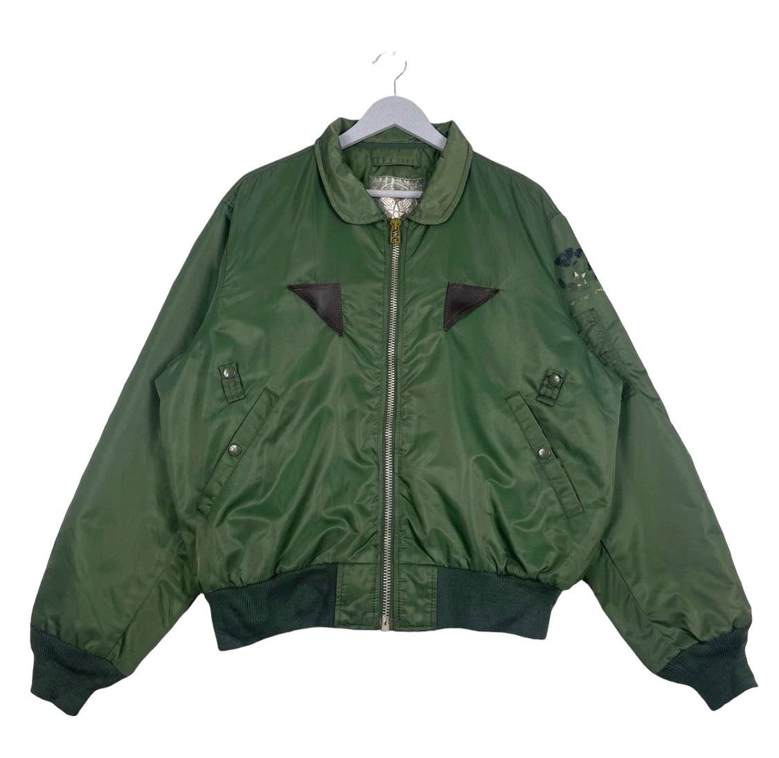 Other 💥90s ARMY PARACHUTE AIR FORCE RIOT BOMBER JACKET Size US L / EU 52-54 / 3 - 1 Thumbnail