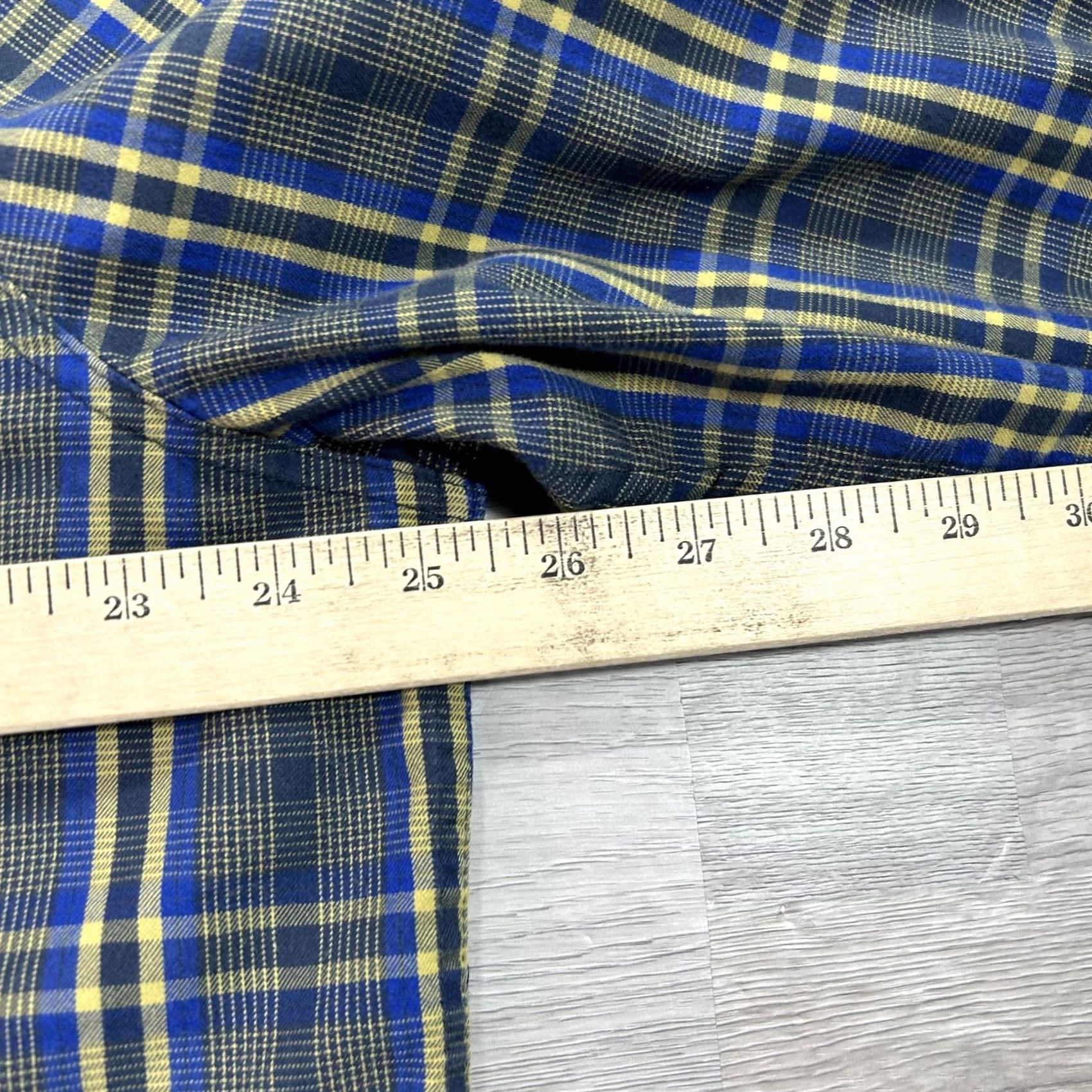 Vintage Stio Shirt Mens 2XL Blue Plaid Long Sleeve Western Snap Button Up Outdoor Size US XXL / EU 58 / 5 - 7 Thumbnail