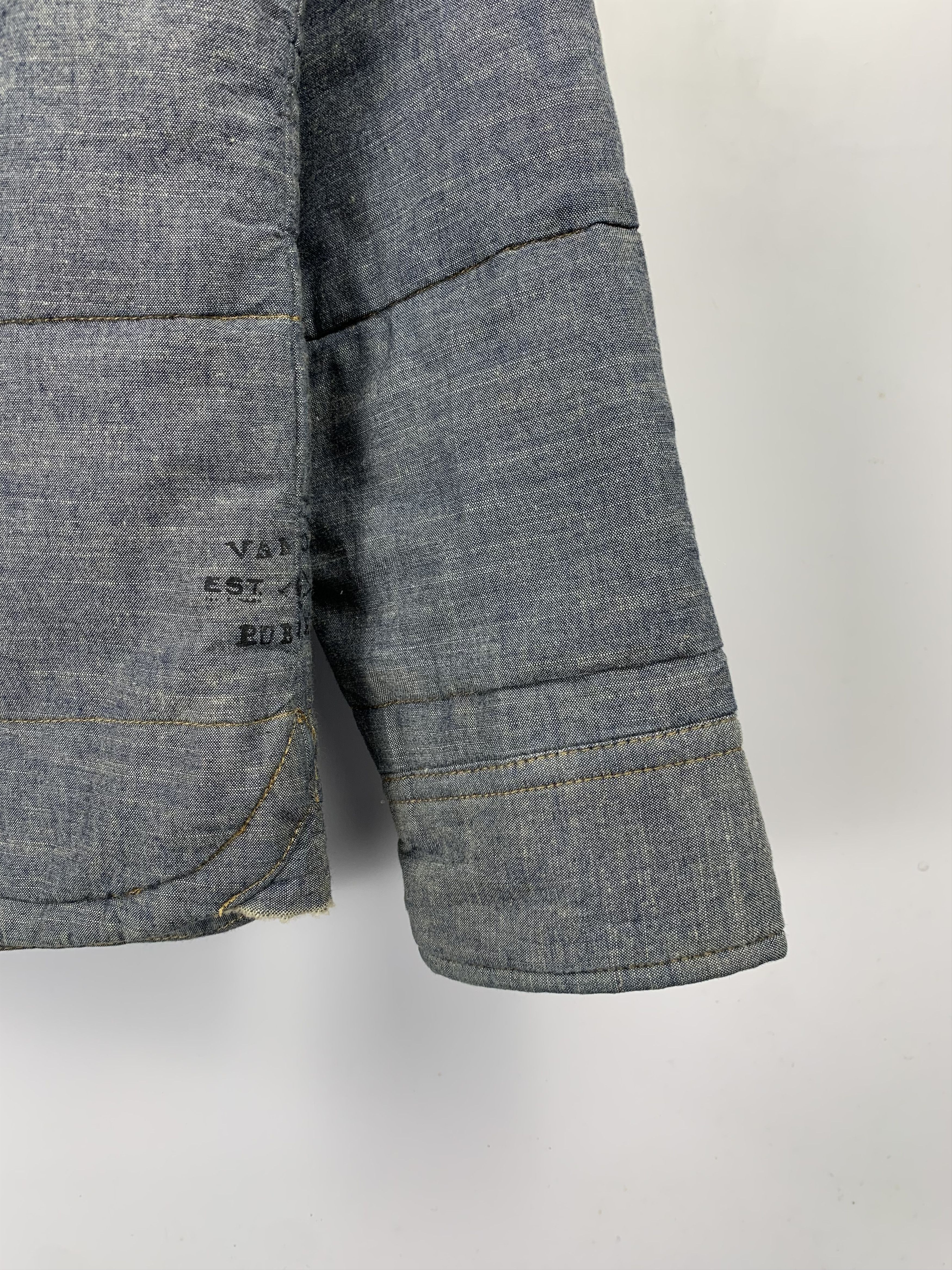 Vans Vintage Vans Denim Puffer Jacket J1581 Size US S / EU 44-46 / 1 - 5 Thumbnail