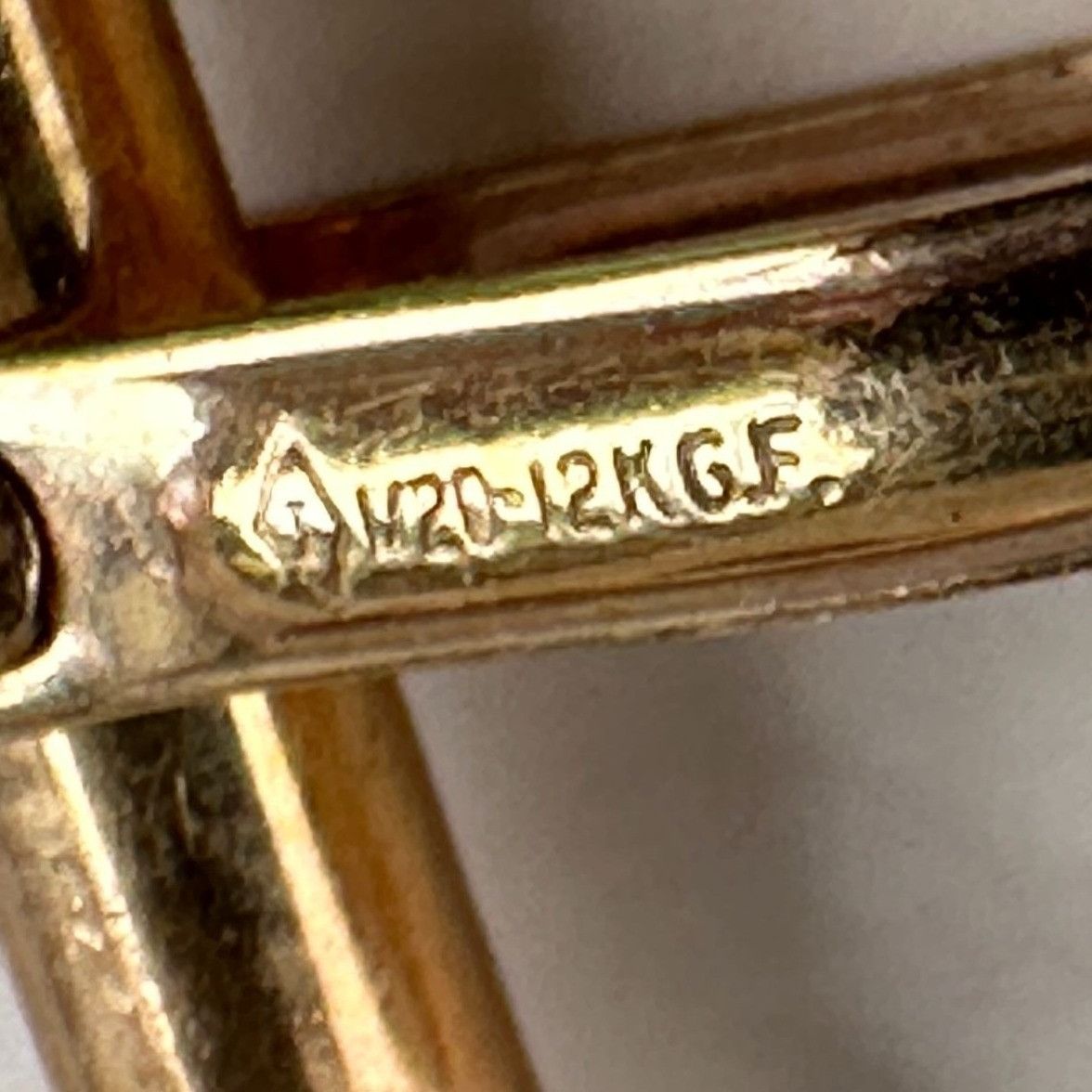 Vintage Vintage 12K GF Freemason Cufflinks Size ONE SIZE - 6 Thumbnail