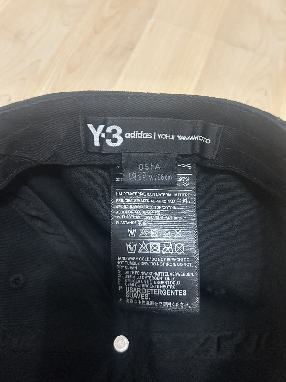 Adidas × Y-3 y-3 black/red cap Size ONE SIZE - 3 Thumbnail