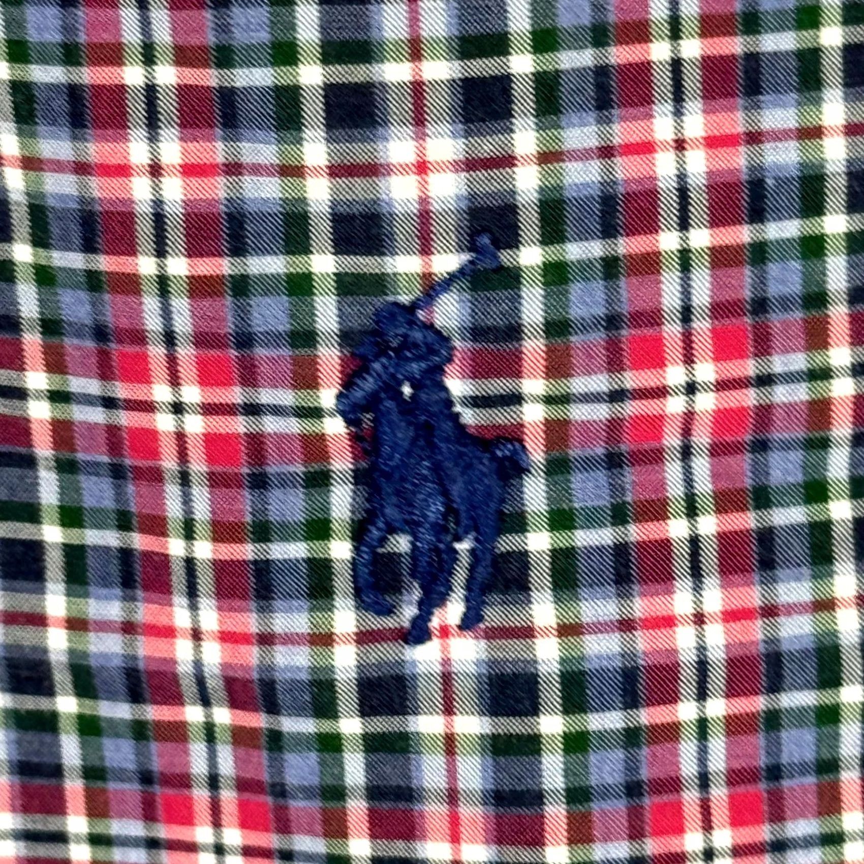 Polo Ralph Lauren Polo Ralph Lauren Men’s Slim Fit Button-Up Shirt Large Multi Plaid 100% Cotton Stretch Size US L / EU 52-54 / 3 - 7 Thumbnail