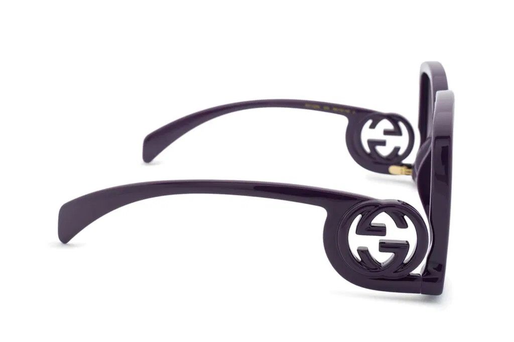 Gucci NEW GUCCI NEW GG1326S-003 Violet Size ONE SIZE - 4 Thumbnail