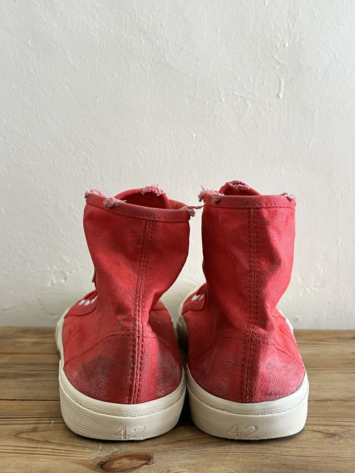 Balenciaga Balenciaga Paris High Top High Vulc Destroyer Fab/ Rub Size US 9 / EU 42 - 4 Thumbnail