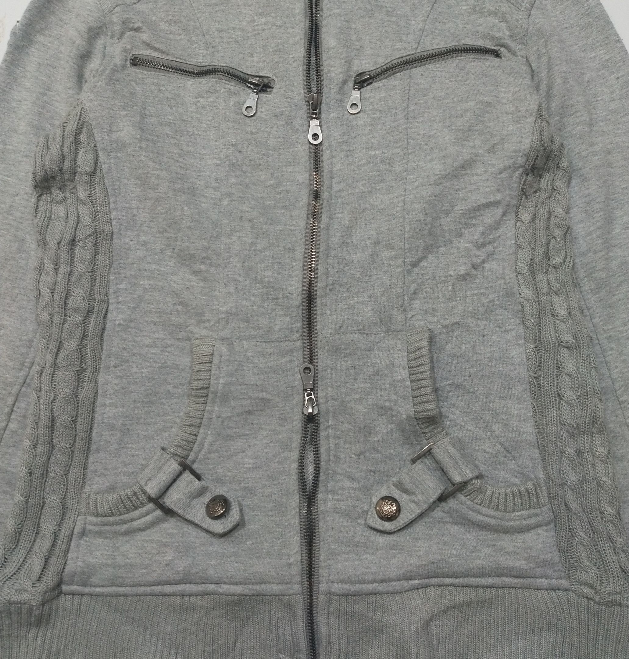 If Six Was Nine × Japanese Brand × Le Grande Bleu (L.G.B.) Turtleneck In The Attic zip Knit Size M / US 6-8 / IT 42-44 - 2 Thumbnail