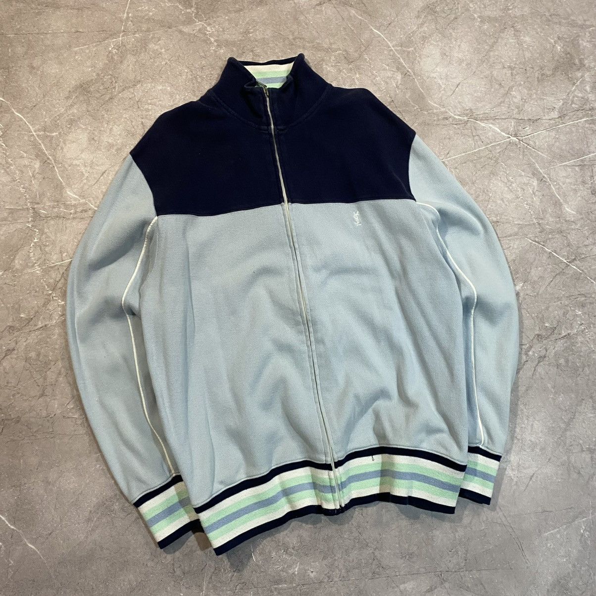 Yves Saint Laurent VINTAGE YVES SAINT LAURENT ZIP SWEATSHIRT YSL SMALL LOGO Size US M / EU 48-50 / 2 - 1 Thumbnail