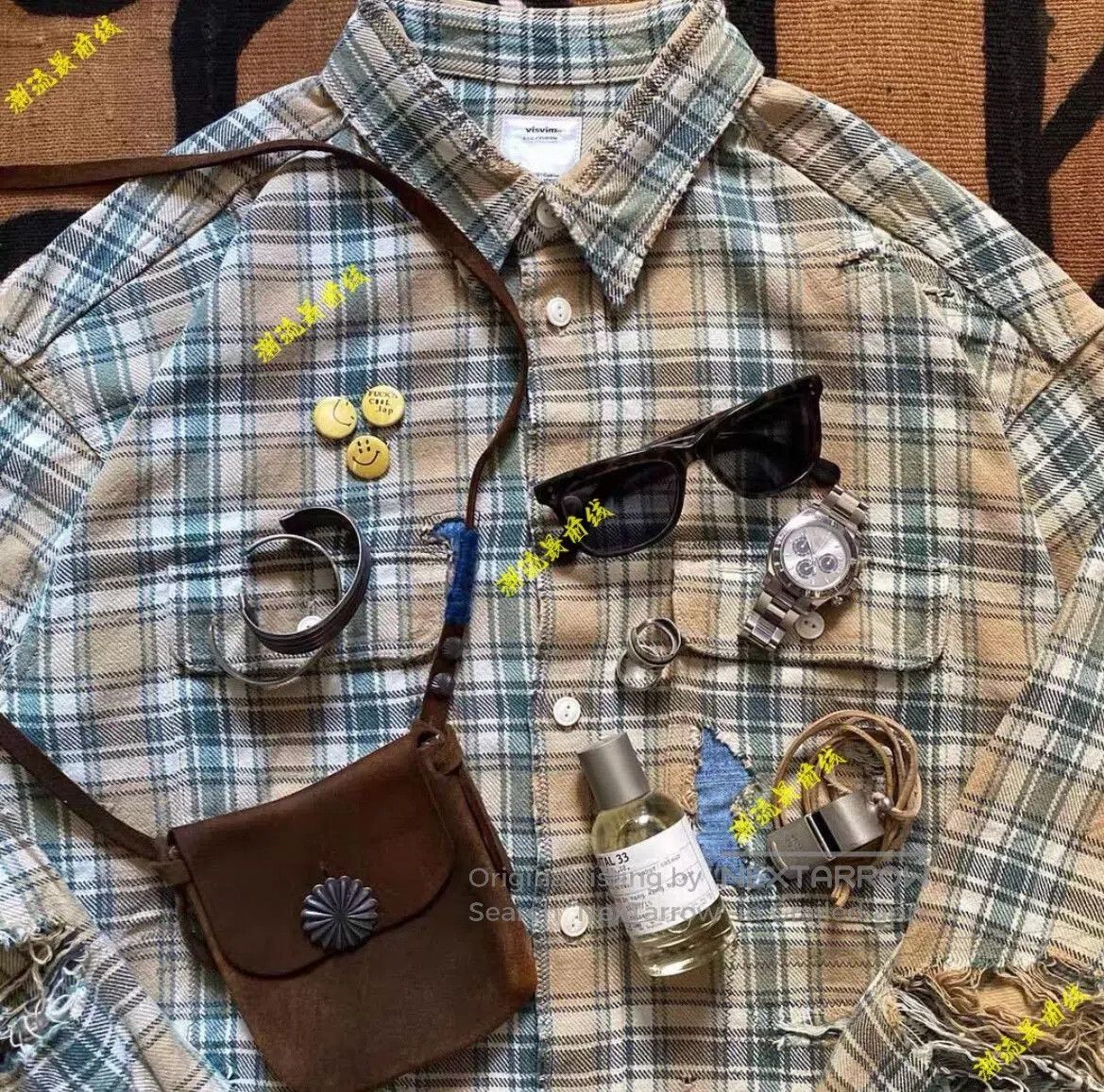 Visvim visvim green lumber shirt long sleeve. Size US S / EU 44-46 / 1 - 5 Thumbnail