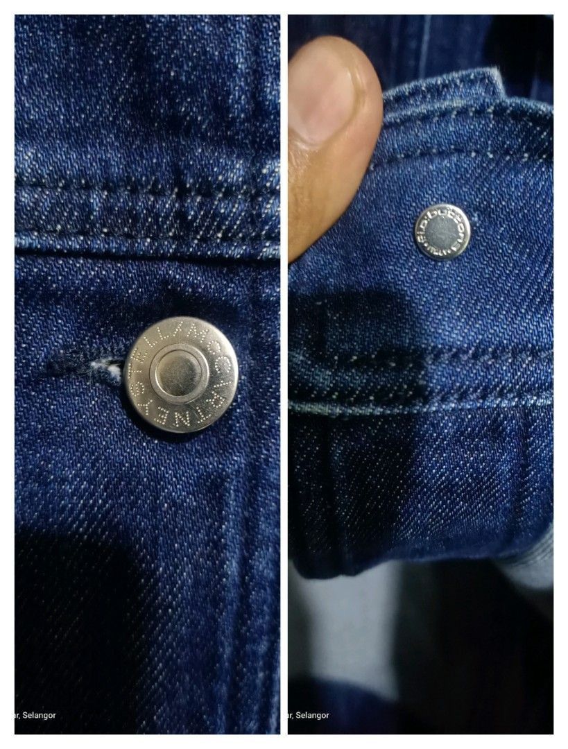 Stella McCartney Stella McCartney FW20 Denim Trucker Jacket Italy Size M / US 6-8 / IT 42-44 - 5 Thumbnail