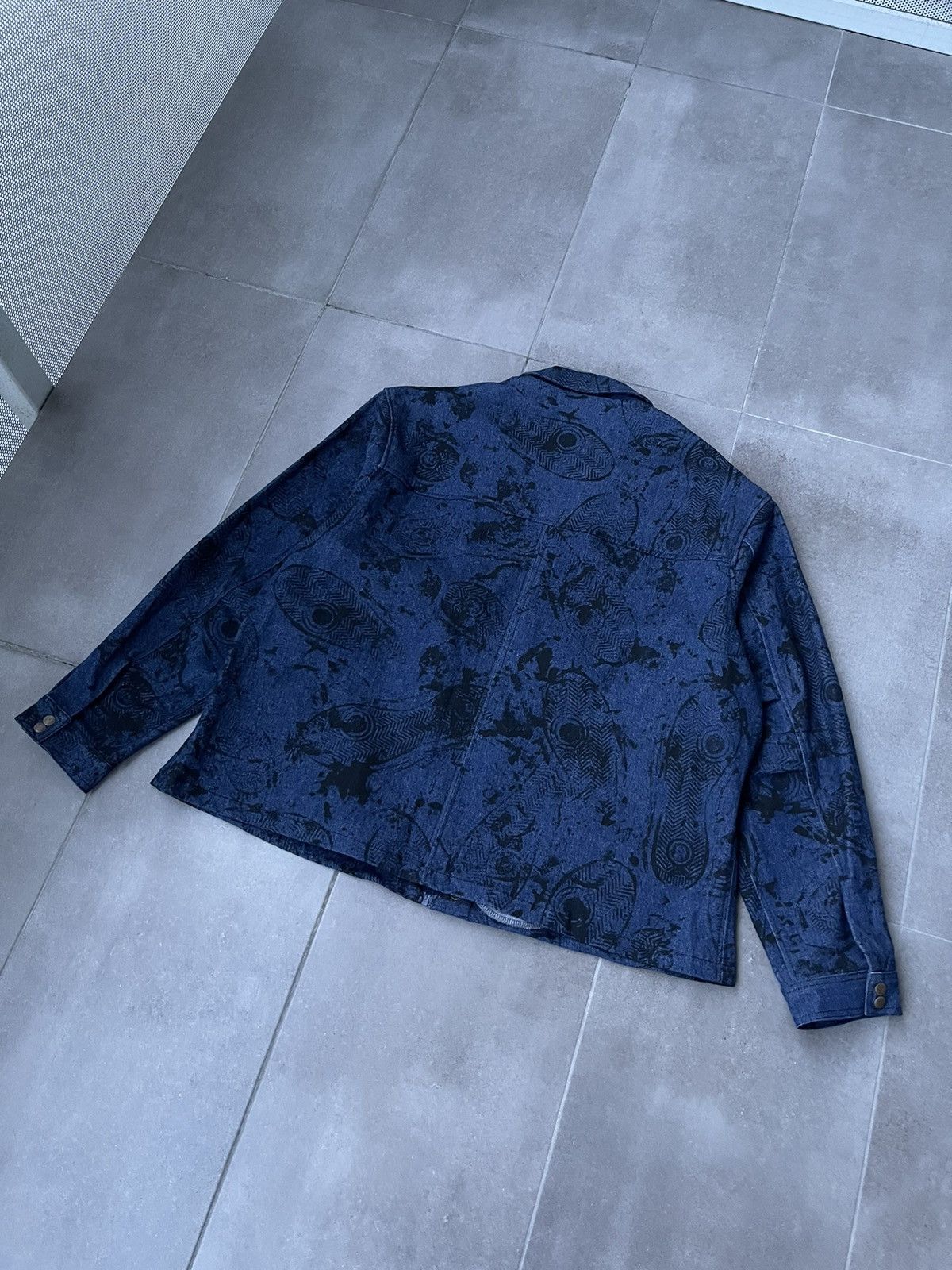 Other !DS! AW22 Jan Cerny Dark Indigo Workwear Denim Jacket Size US M / EU 48-50 / 2 - 12 Thumbnail
