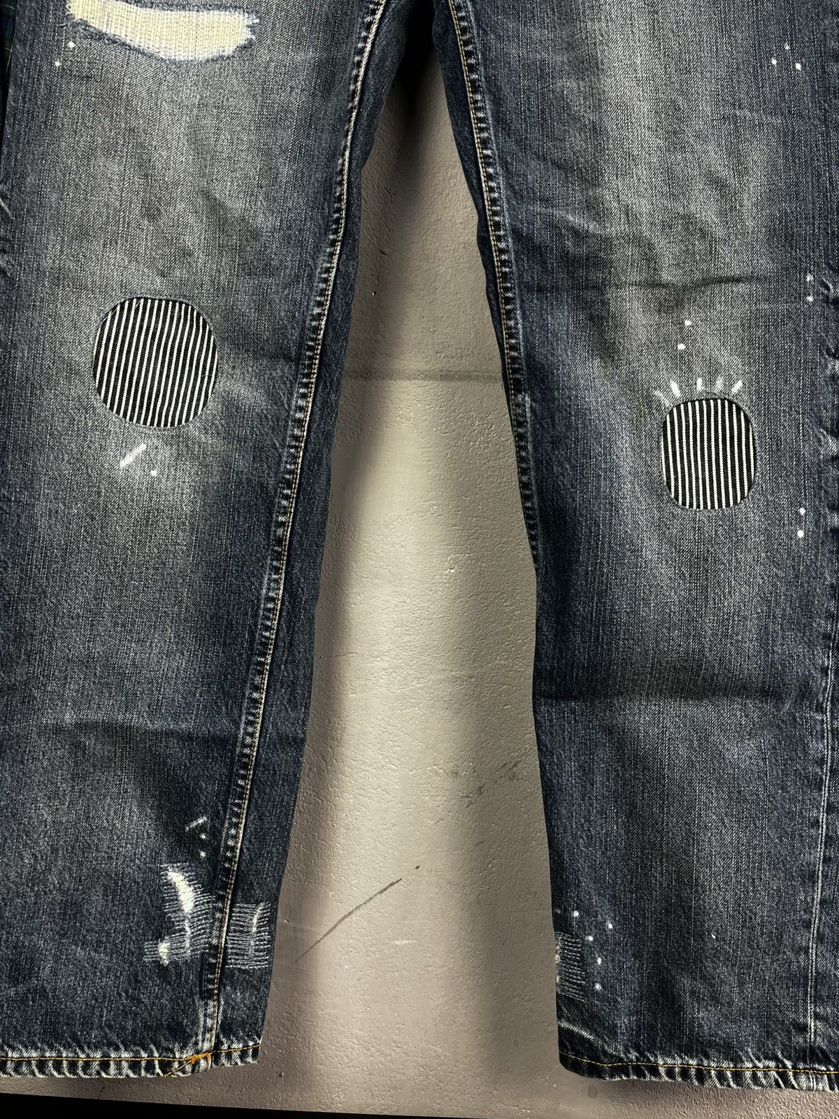 Nudie Jeans Nudie Jeans co denim distressed pants Size US 34 / EU 50 - 12 Thumbnail