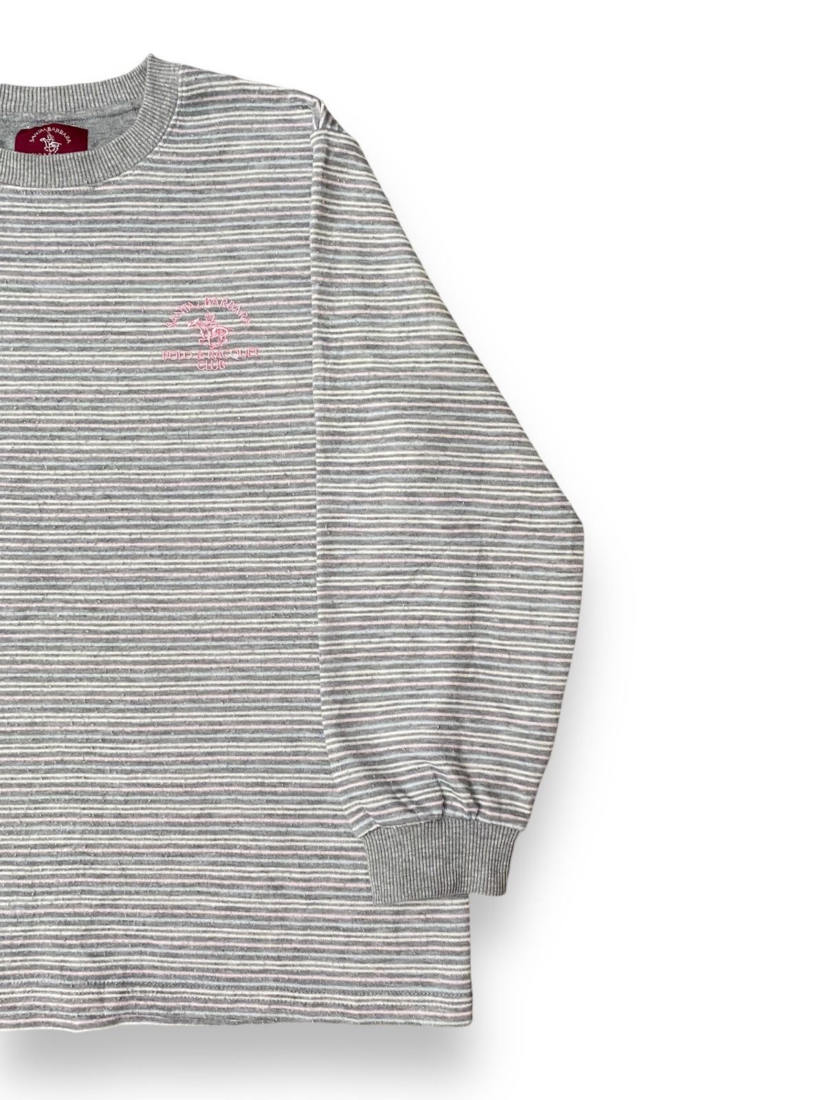 Japanese Brand × Vintage POLO & RACQUET CLUB SANTA BARBARA STRIPES LONGSLEEVE Size US M / EU 48-50 / 2 - 3 Thumbnail