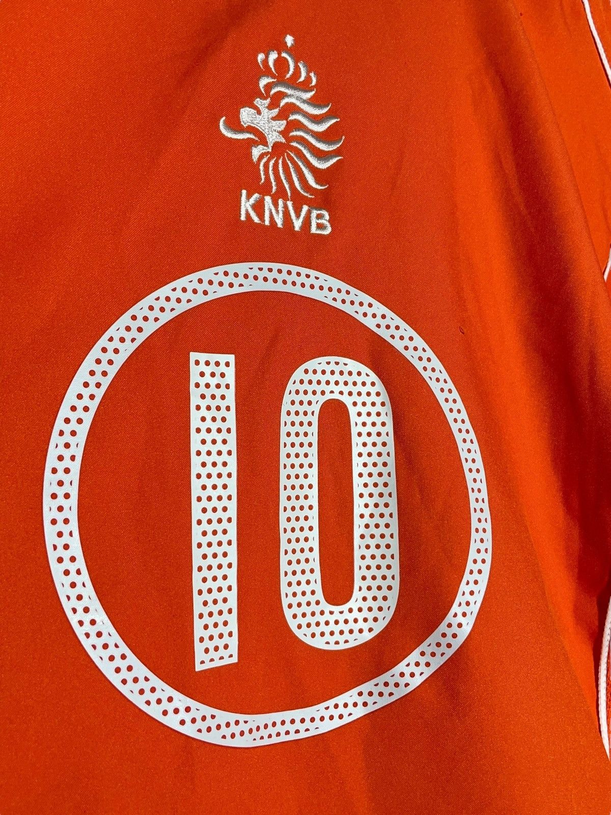Nike #10 Van Nistelrooy Netherlands Nike 2004 Home Football Shirt Size US M / EU 48-50 / 2 - 8 Thumbnail