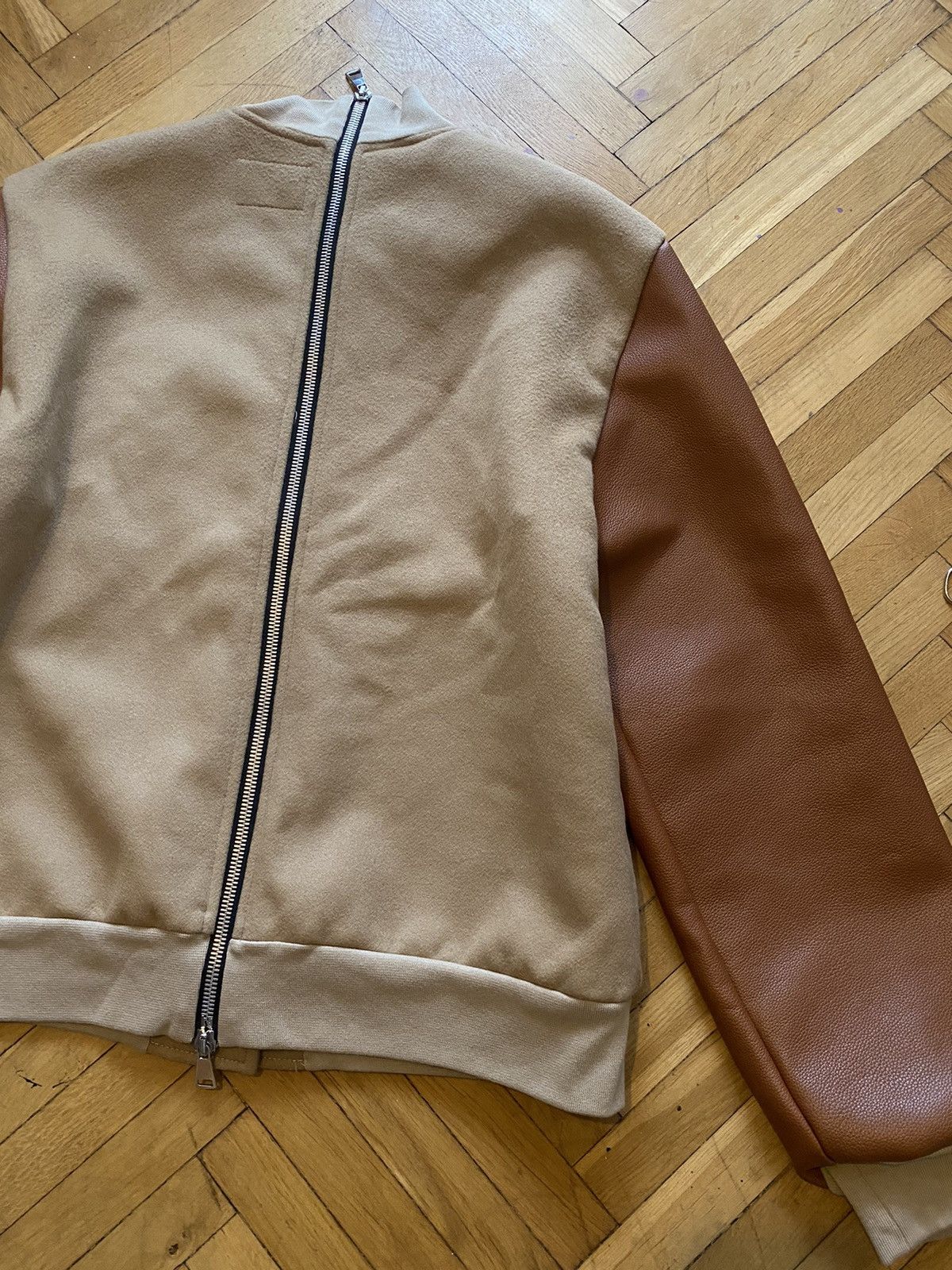 Other Vintage (di)vision Split Wool Bomber Jacket Size US M / EU 48-50 / 2 - 9 Thumbnail