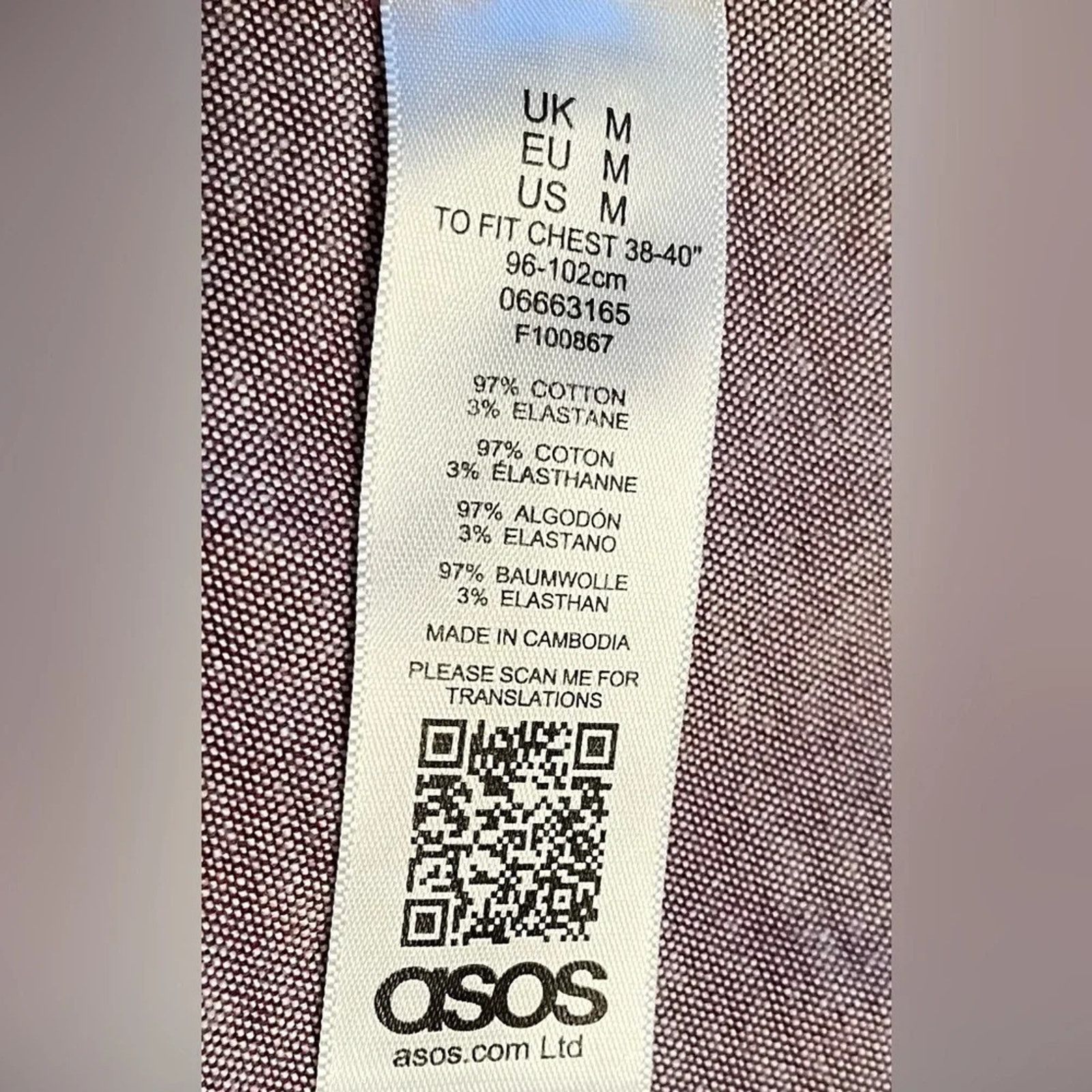 Asos ASOS Shirt, size Medium, new without tags Size M / US 6-8 / IT 42-44 - 3 Thumbnail