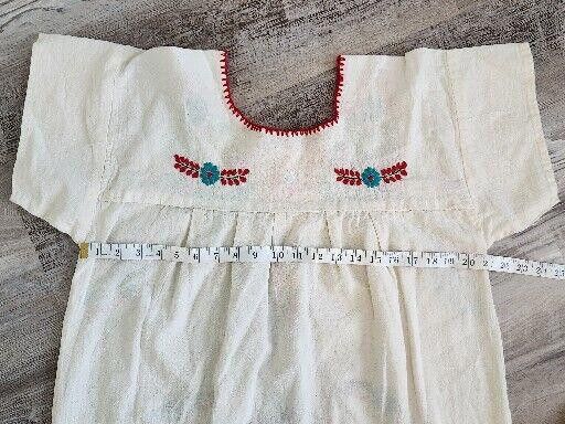 Handmade Handmade Mexican Dress One Size Embroidered One Size Size ONE SIZE - 7 Thumbnail