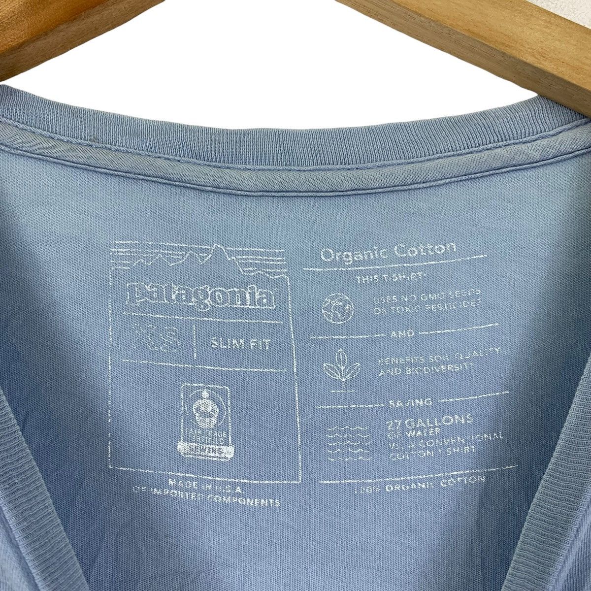 Patagonia Patagonia Made in USA Flying Fish Tee – Organic Cotton Blue Size US XS / EU 42 / 0 - 3 Thumbnail