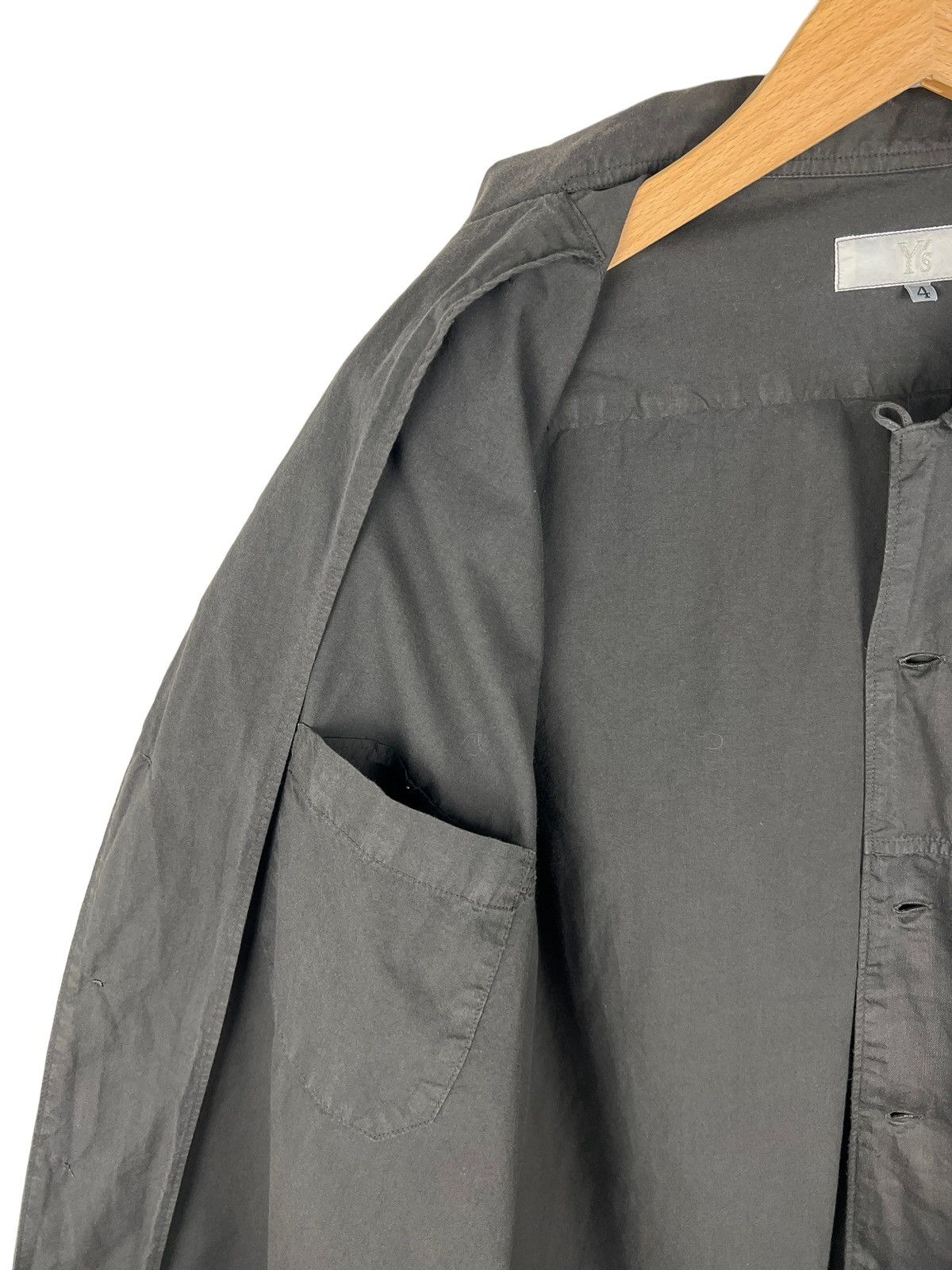 Y's Y’s Double Pocket Black Broad Shirts Size US L / EU 52-54 / 3 - 15 Thumbnail