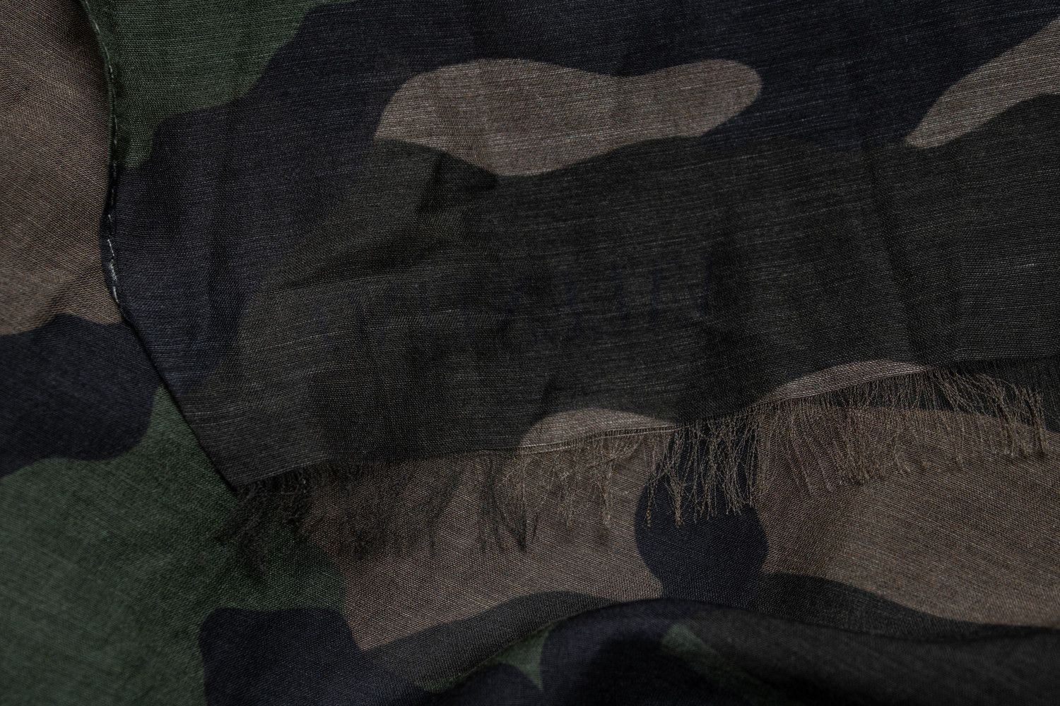 Valentino Valentino Garavani, camouflage printed scarf Size ONE SIZE - 3 Thumbnail