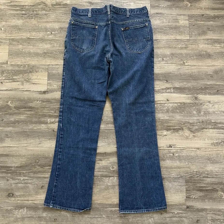Vintage 70s Lee Denim Jeans Size 36X32